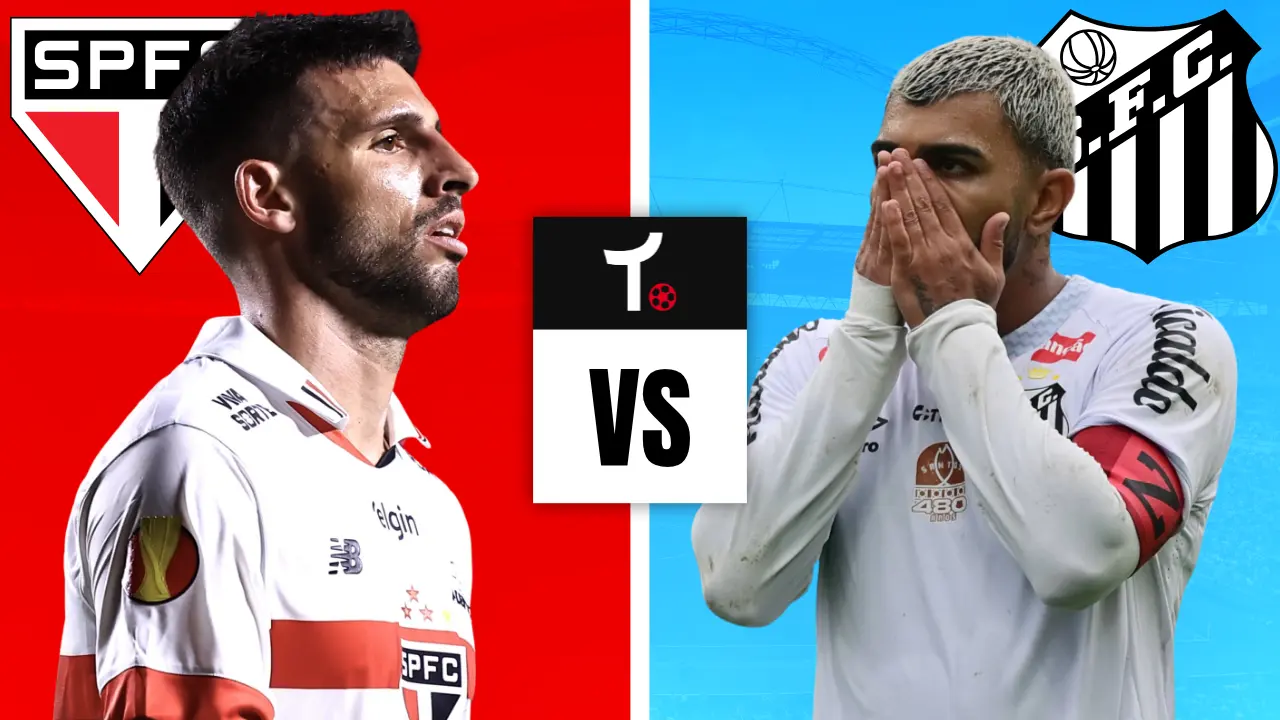 S&atilde;o Paulo x Santos: onde assistir, hor&aacute;rio e prov&aacute;veis escala&ccedil;&otilde;es