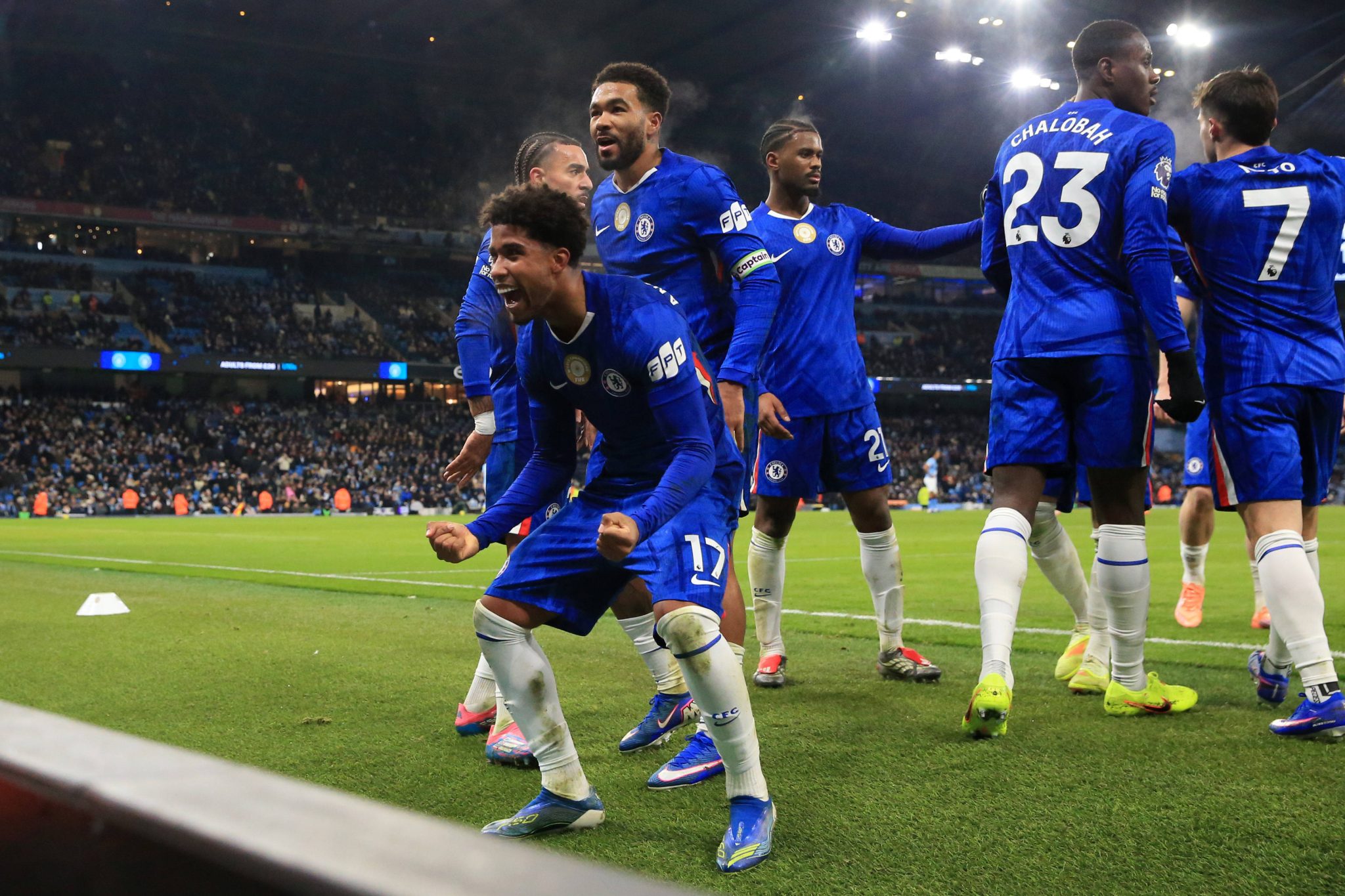 Andrey comemora gol do Chelsea