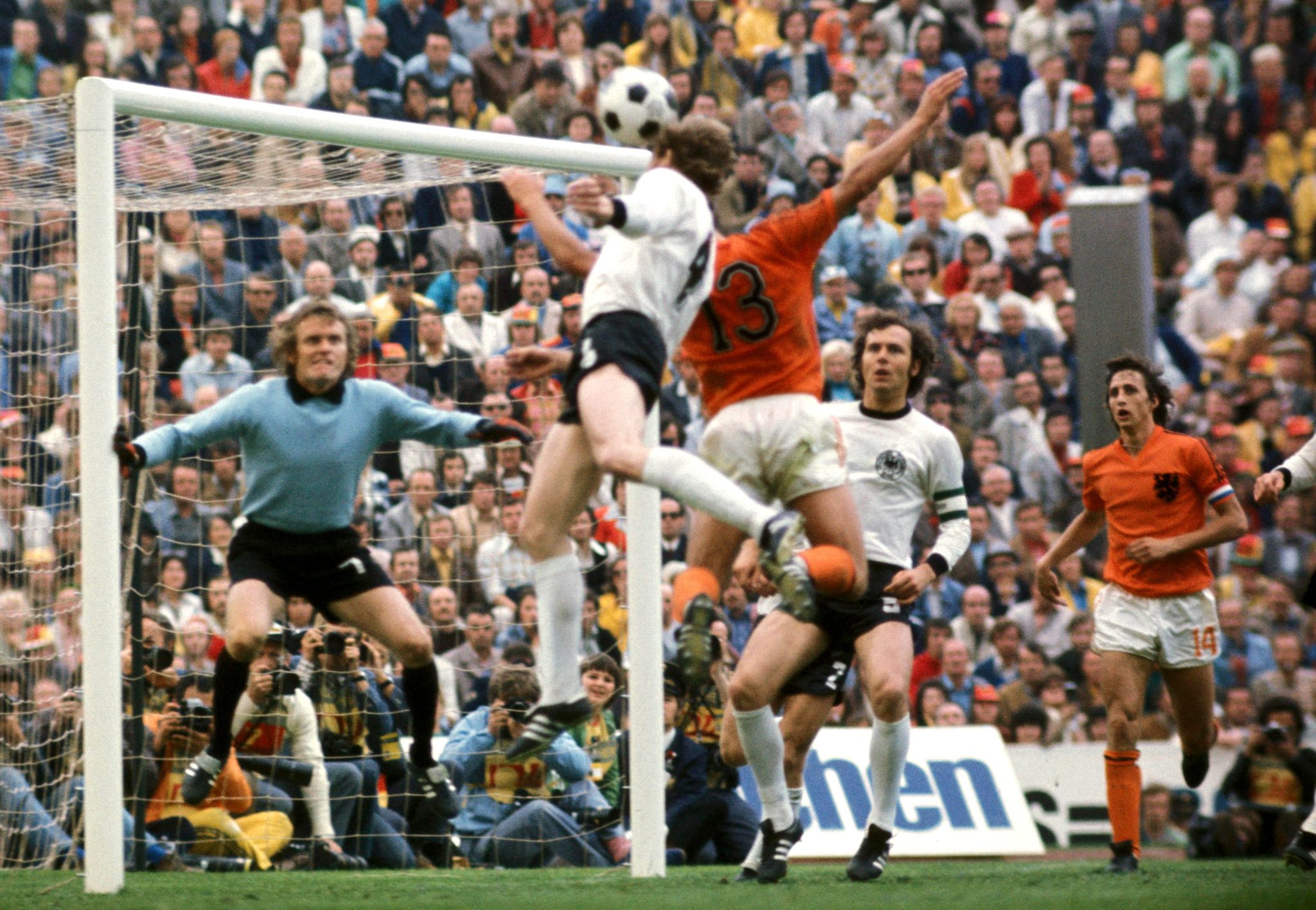 Alemanha e Holanda fizeram a final da Copa de 1974