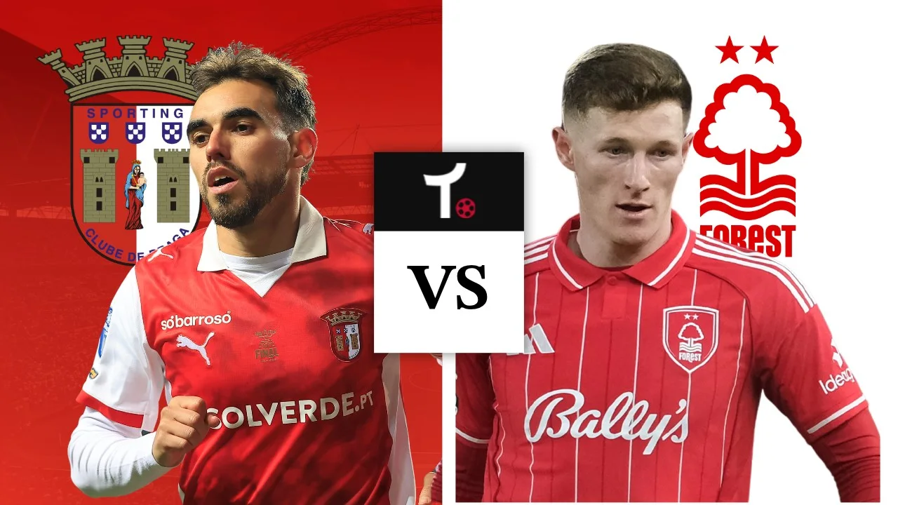 Palpites Braga x Nottingham Forest &ndash; Liga Europa