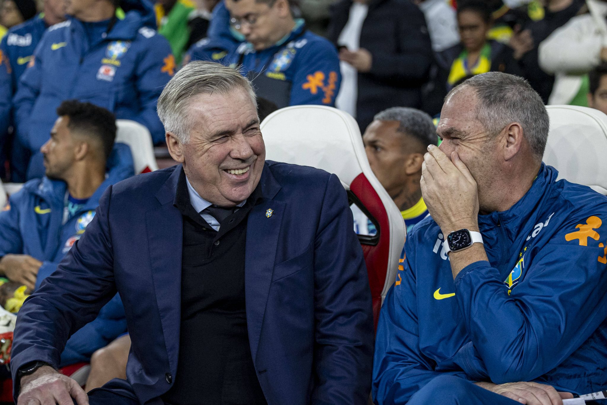 Carlo Ancelotti, t&eacute;cnico da sele&ccedil;&atilde;o brasileira