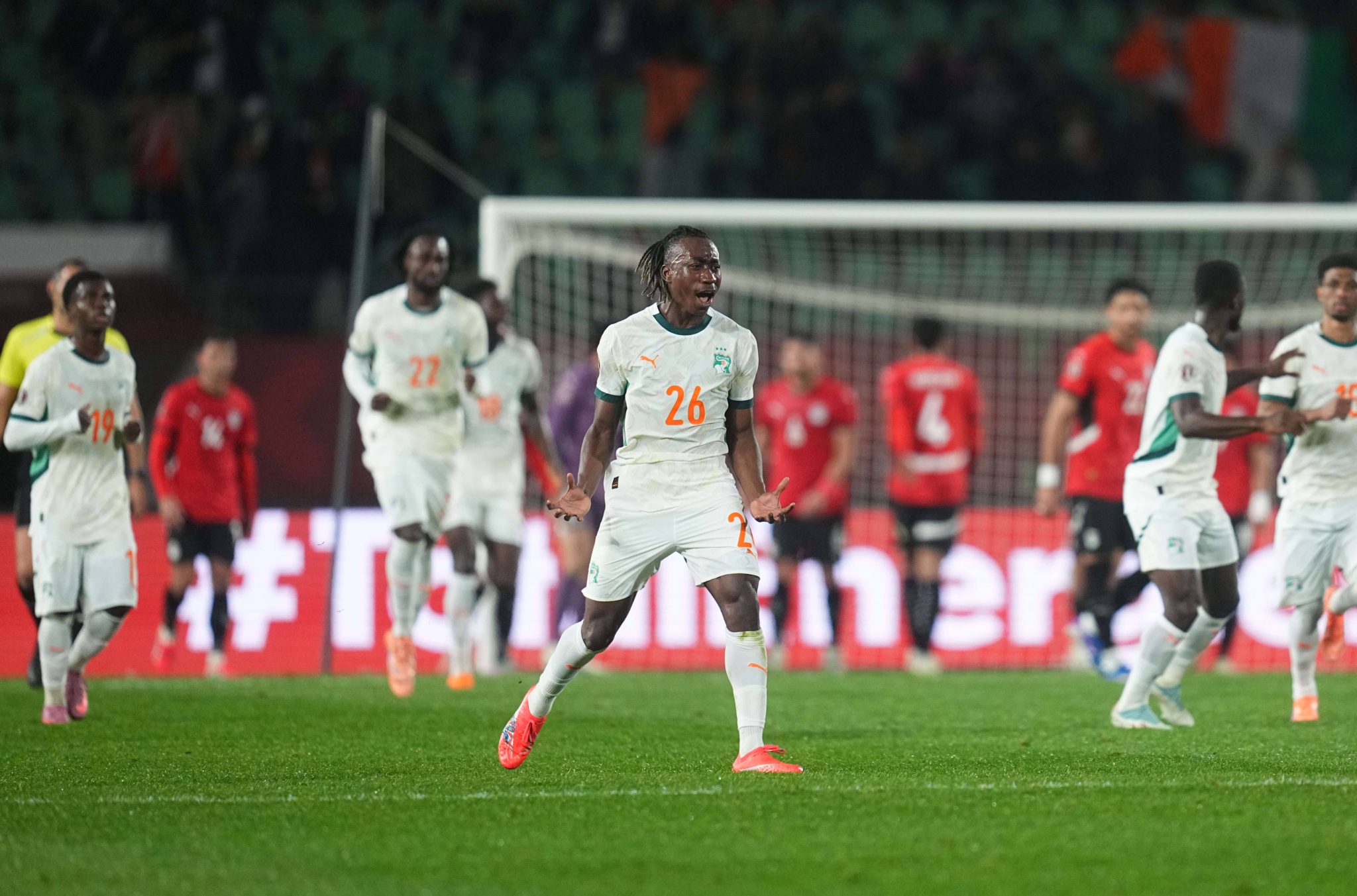 Costa do Marfim foi eliminada pelo Egito nas quartas de final da Copa Africana de Na&ccedil;&otilde;es (Foto: Imago)