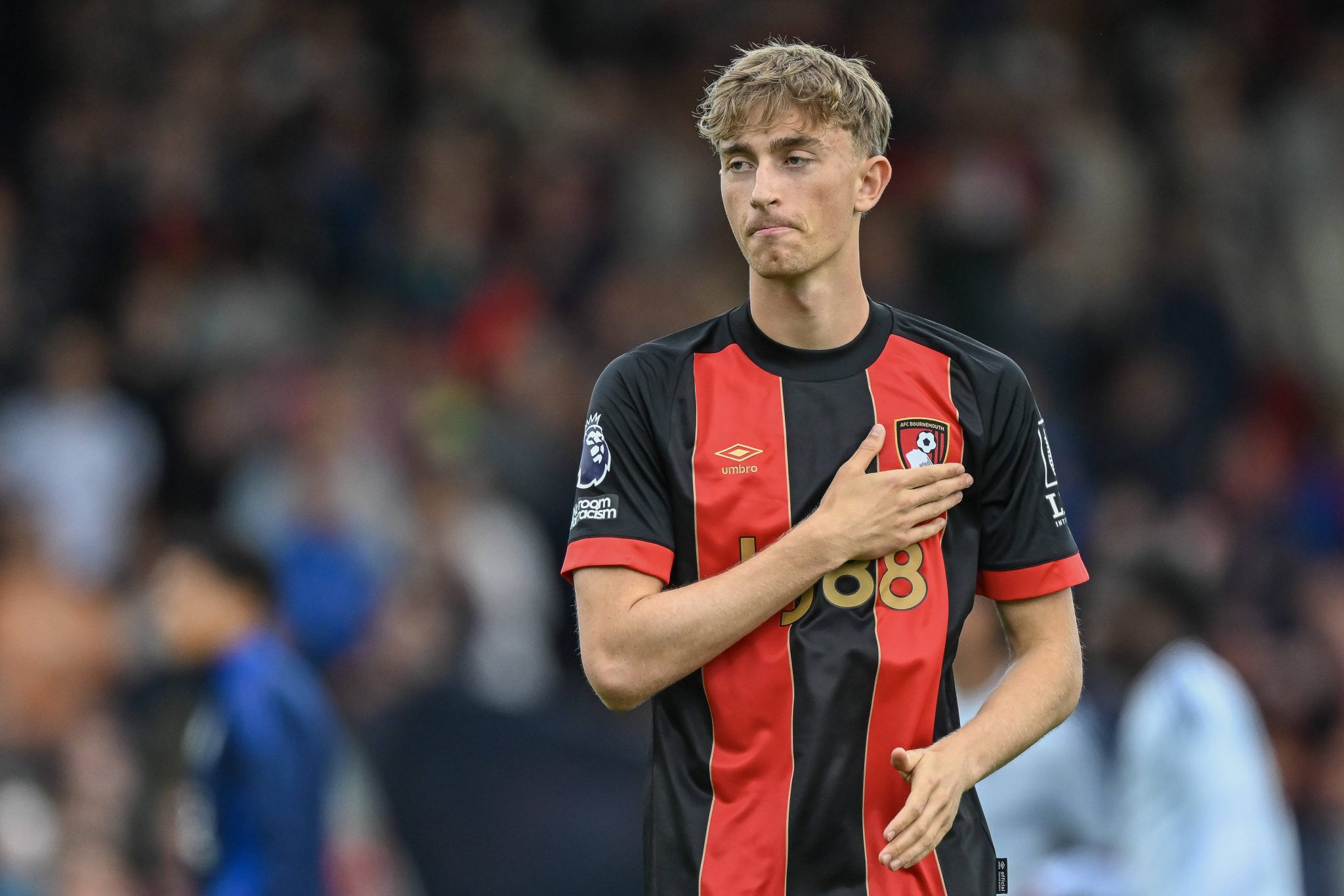 Dean Huijsen pelo Bournemouth (Foto: Imago)