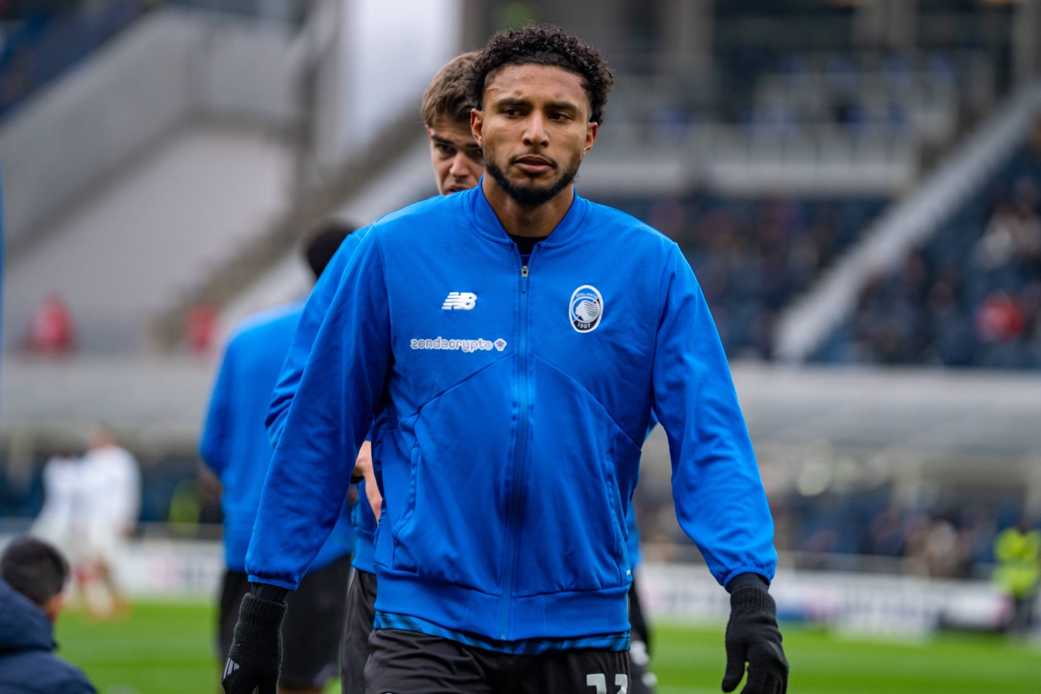 &Eacute;derson durante treino da Atalanta