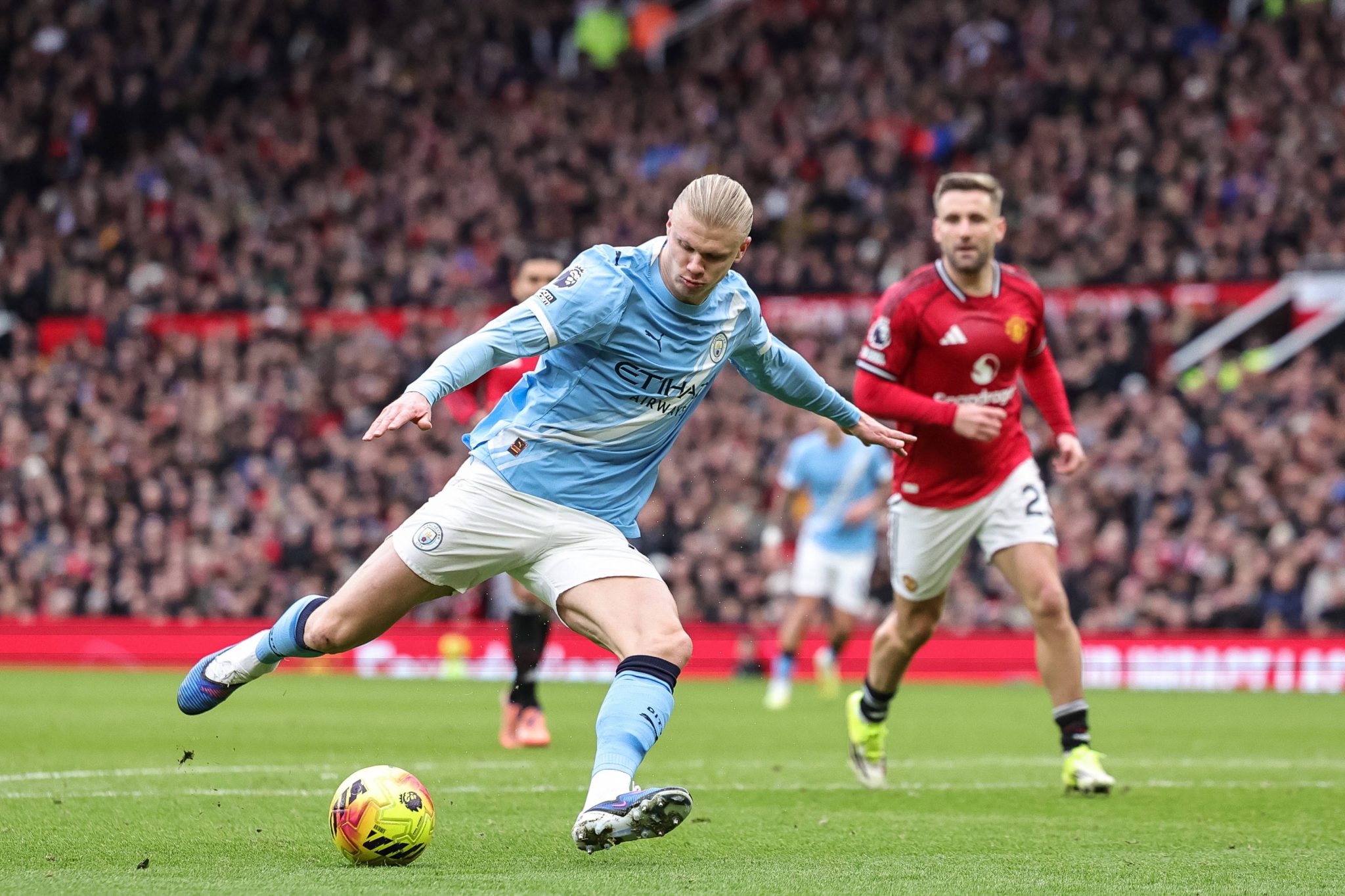 Erling Haaland pelo Manchester City (Foto: Imago)