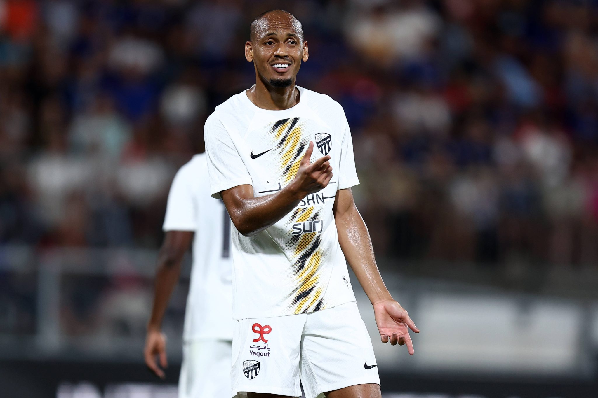 Fabinho pelo Al-Ittihad (Foto: Imago)