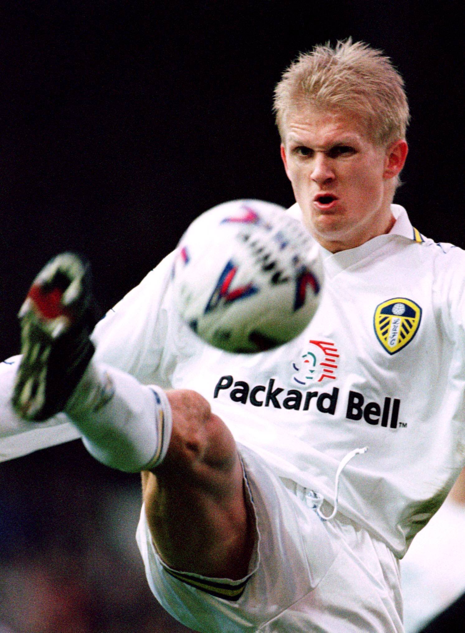 Alfie Haaland em a&ccedil;&atilde;o pelo Leeds 