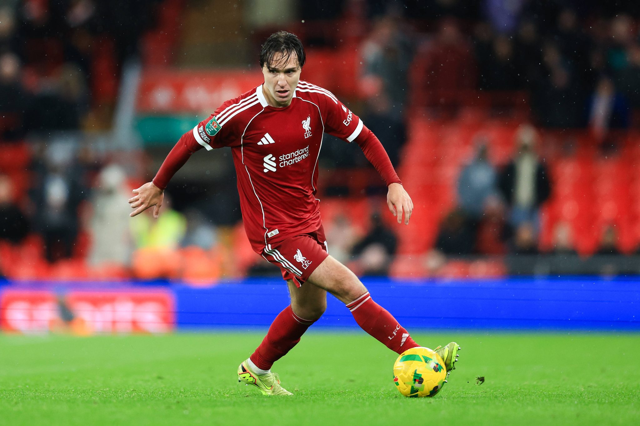 Federico Chiesa, em atua&ccedil;&atilde;o pelo Liverpool (Foto: Imago)