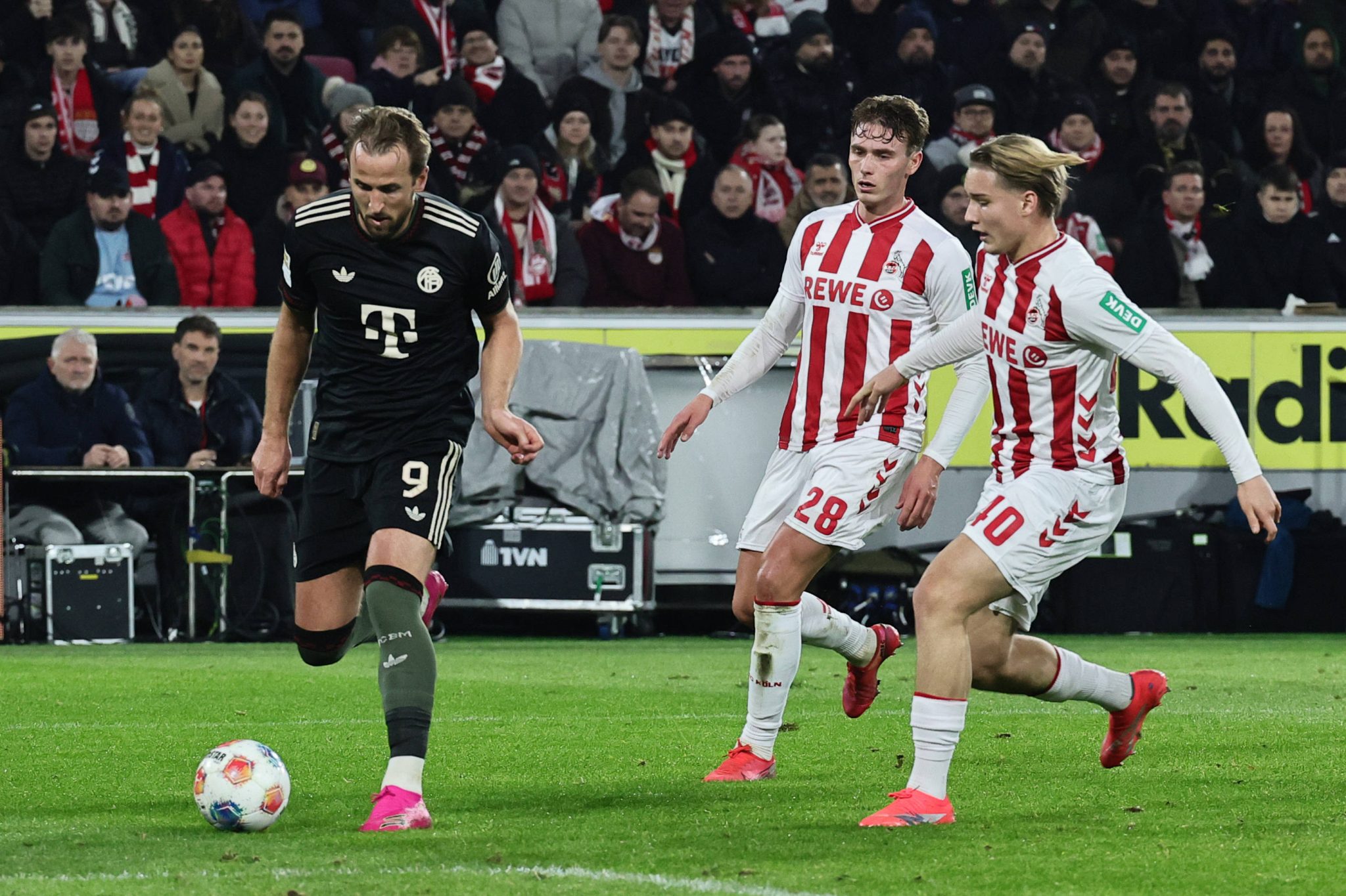 Harry Kane em atua&ccedil;&atilde;o pelo Bayern de Munique (Foto: Imago)