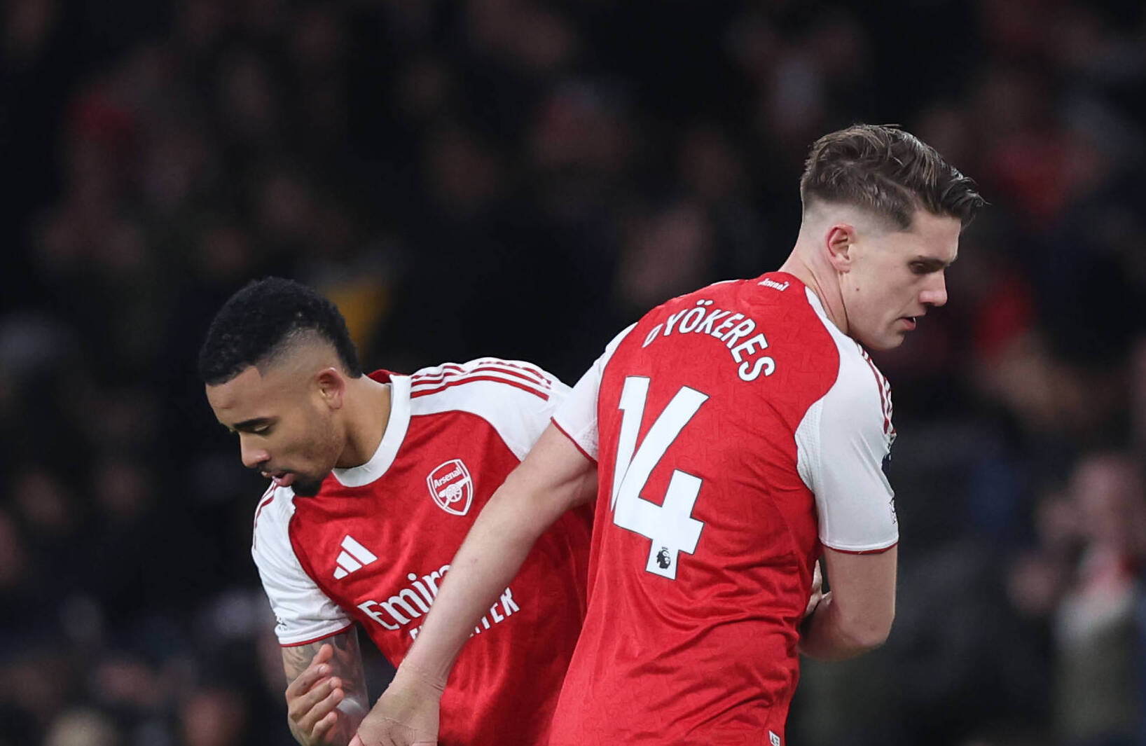 Jesus e Gy&ouml;keres podem ganhar concorr&ecirc;ncia de atacante com multa bilion&aacute;ria no Arsenal