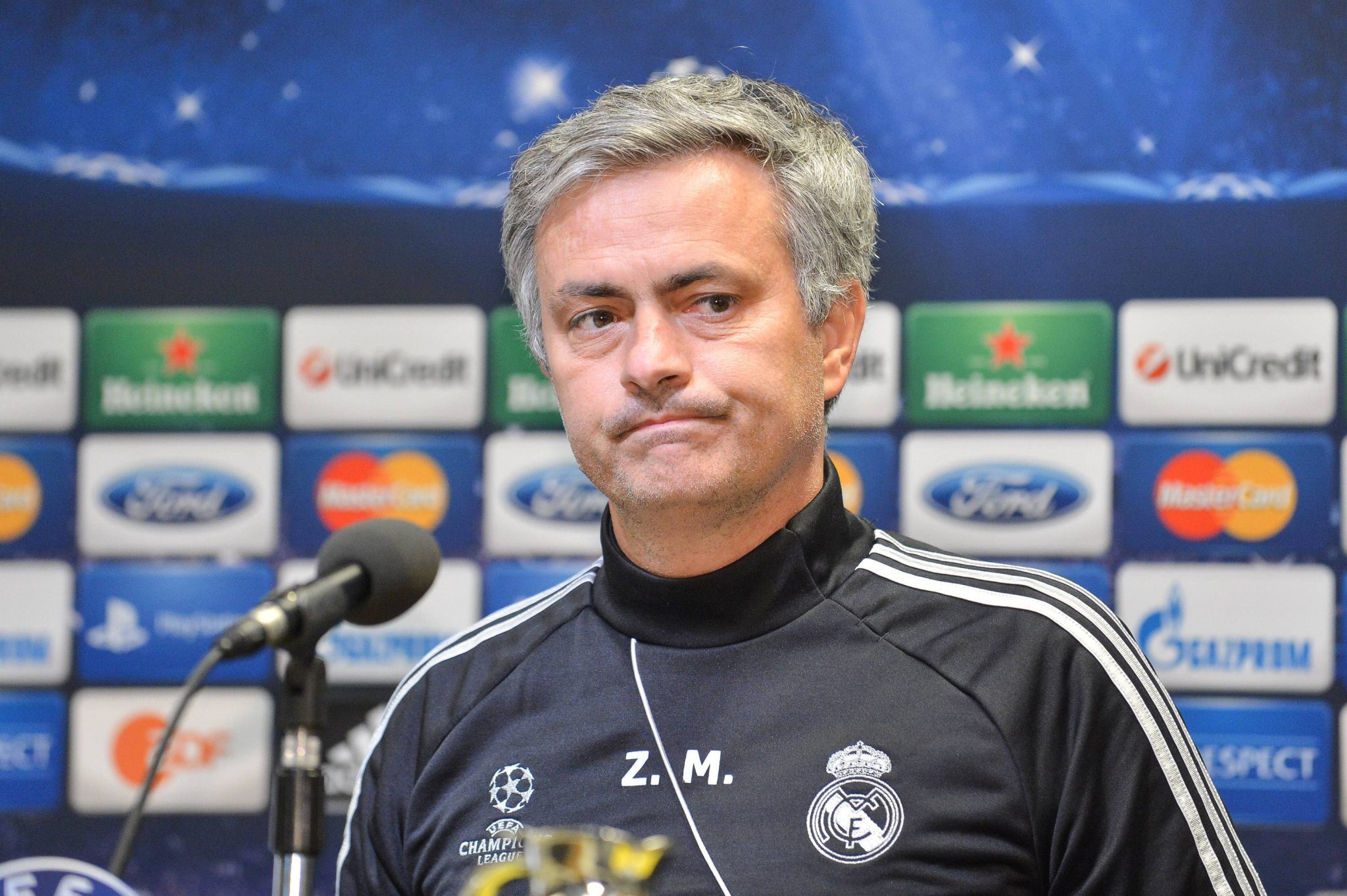 Jos&eacute; Mourinho pelo Real Madrid em 2013 (Foto: Imago)
