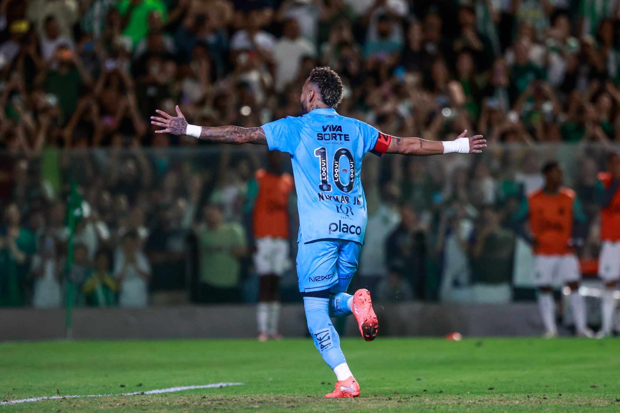 Neymar teve bom final de ano no sacrif&iacute;cio pelo Santos