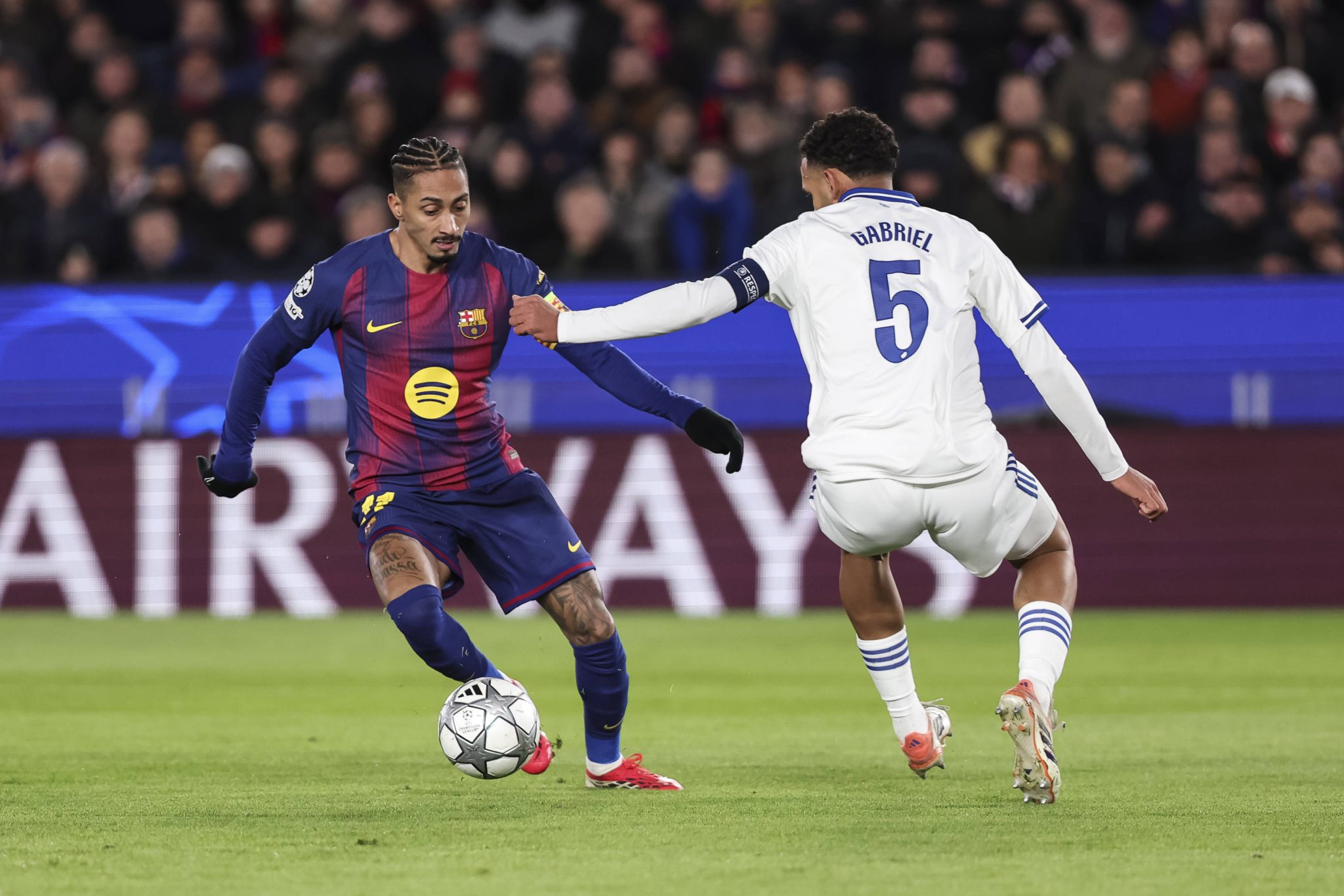 Raphinha pelo Barcelona