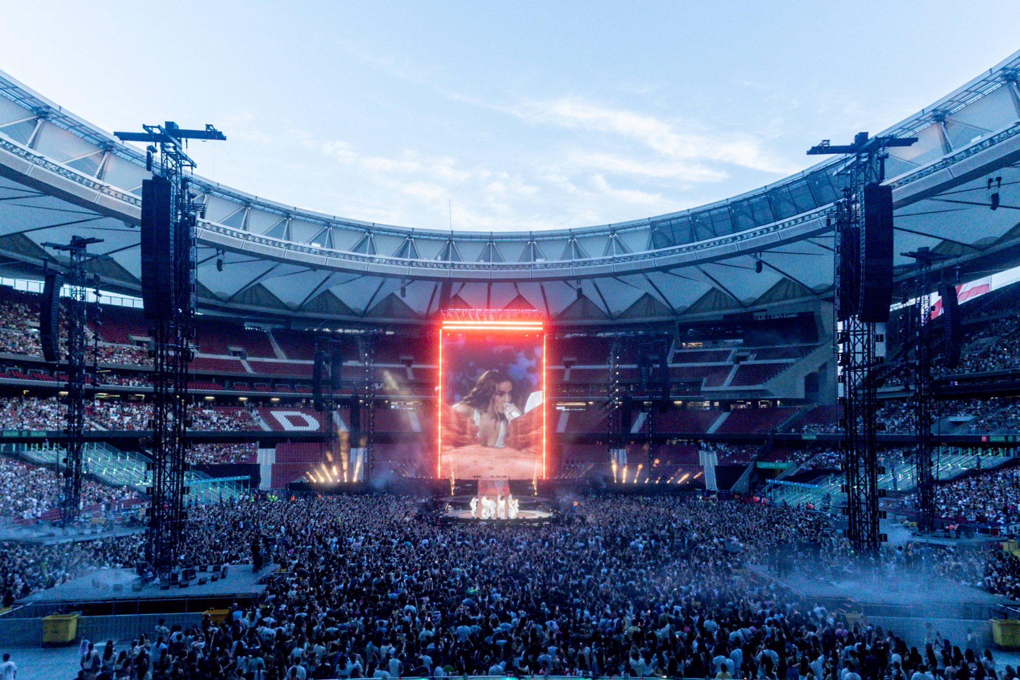 Show no Santiago Bernab&eacute;u.