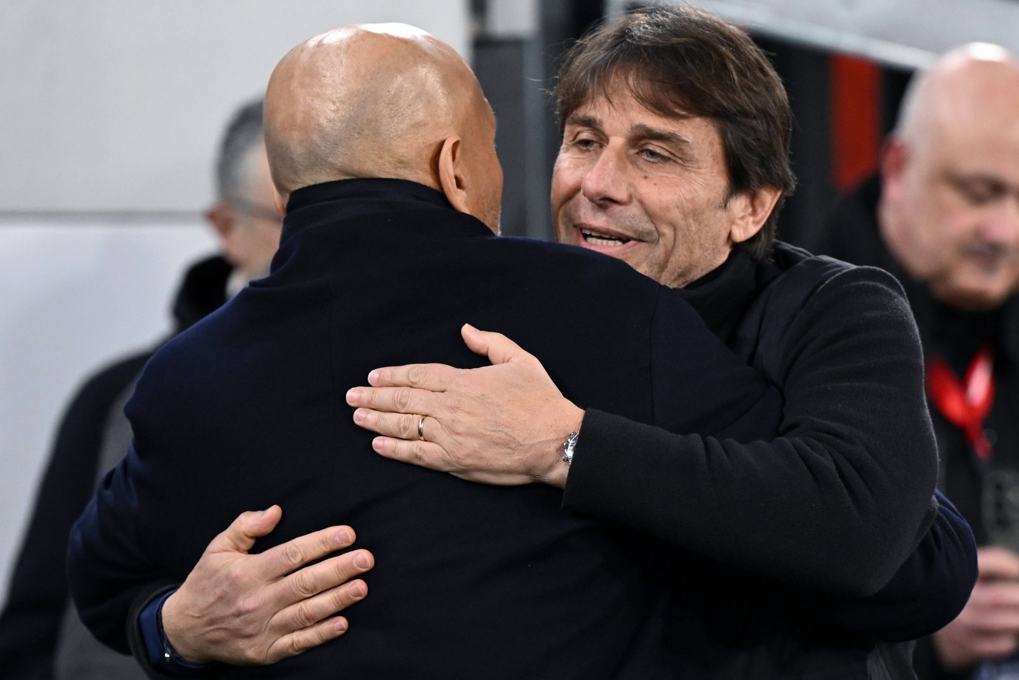 Antonio Conte e Spalletti