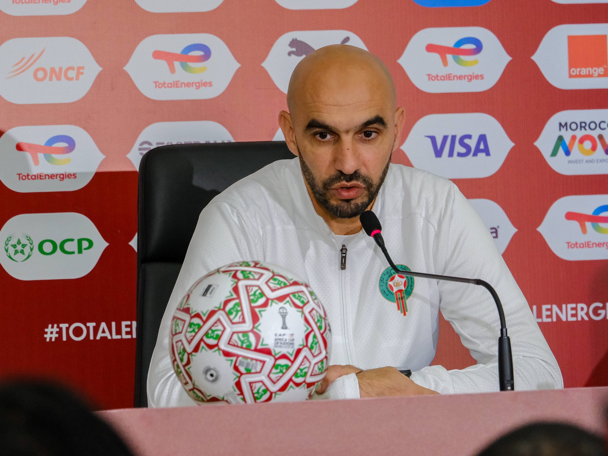 Walid Regragui, t&eacute;cnico da sele&ccedil;&atilde;o marroquina (Foto: Imago)