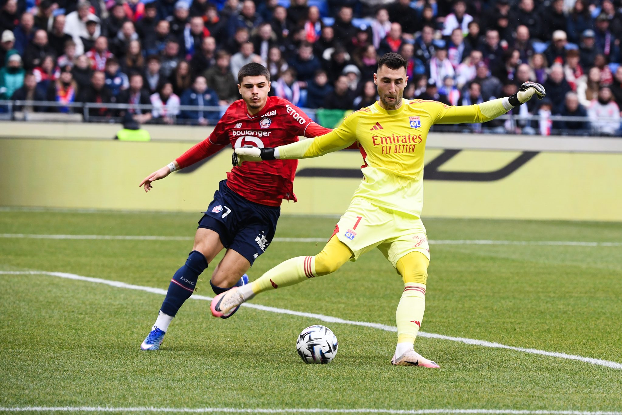 Lyon x Lille pela Ligue 1 (Foto: Imago)