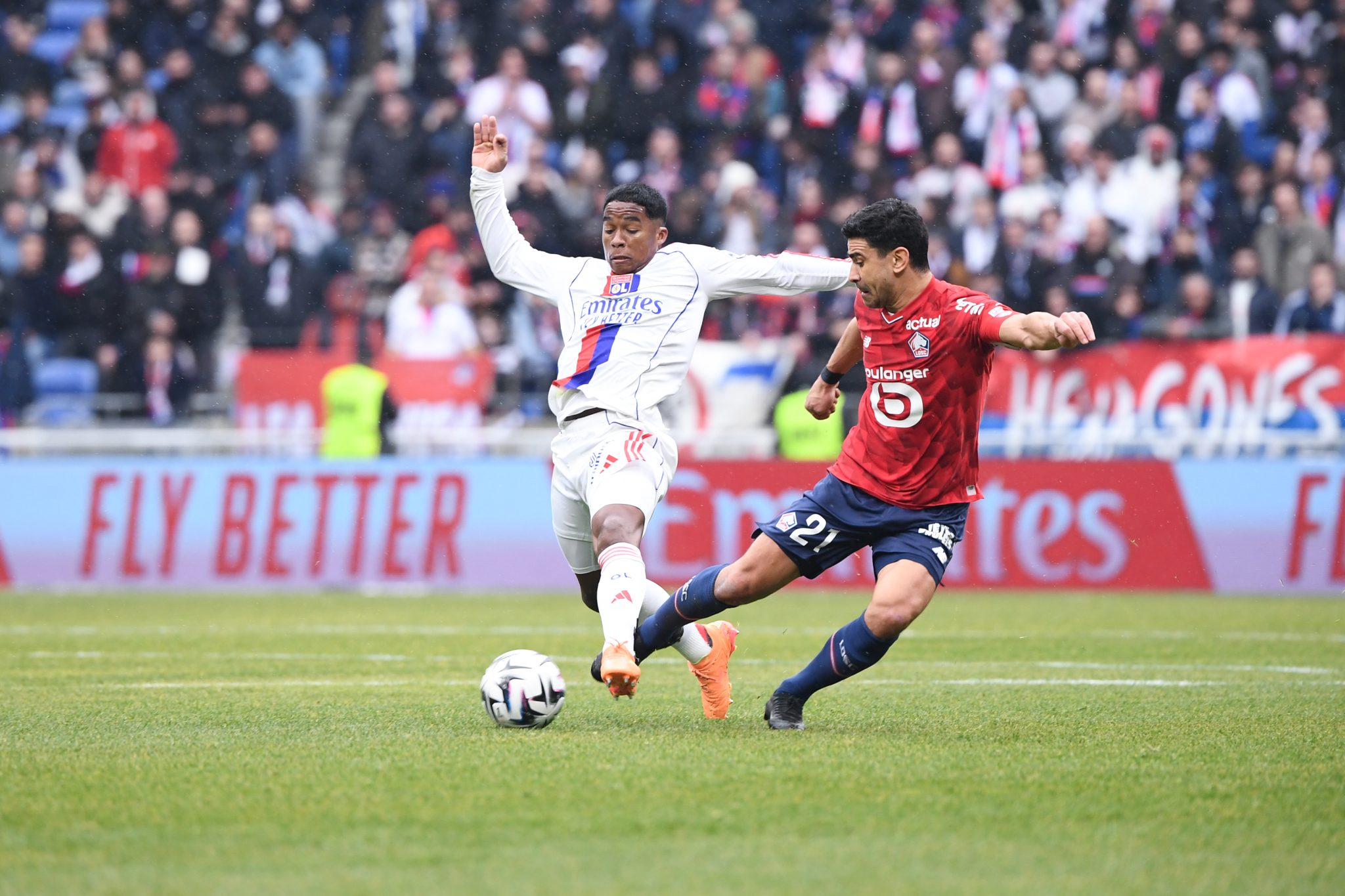 Endrick em partida pelo Lyon (Foto: Imago)