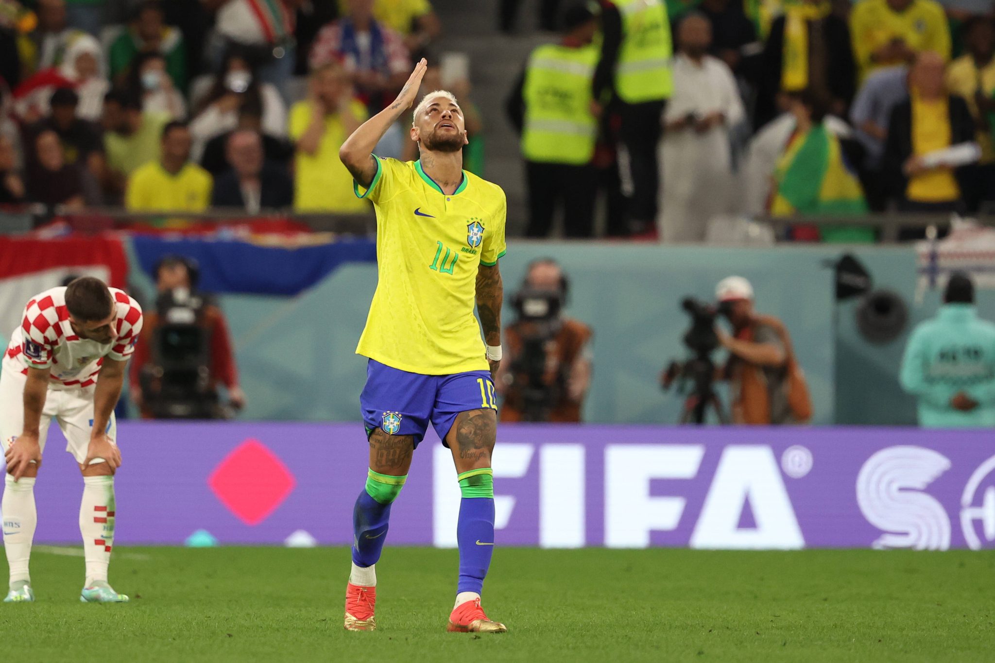 Croatia v Brazil: Quarter Final &ndash; FIFA World Cup, WM, Weltmeisterschaft, Fussball Qatar 2022 AL RAYYAN, QATAR &ndash; DECEMBER