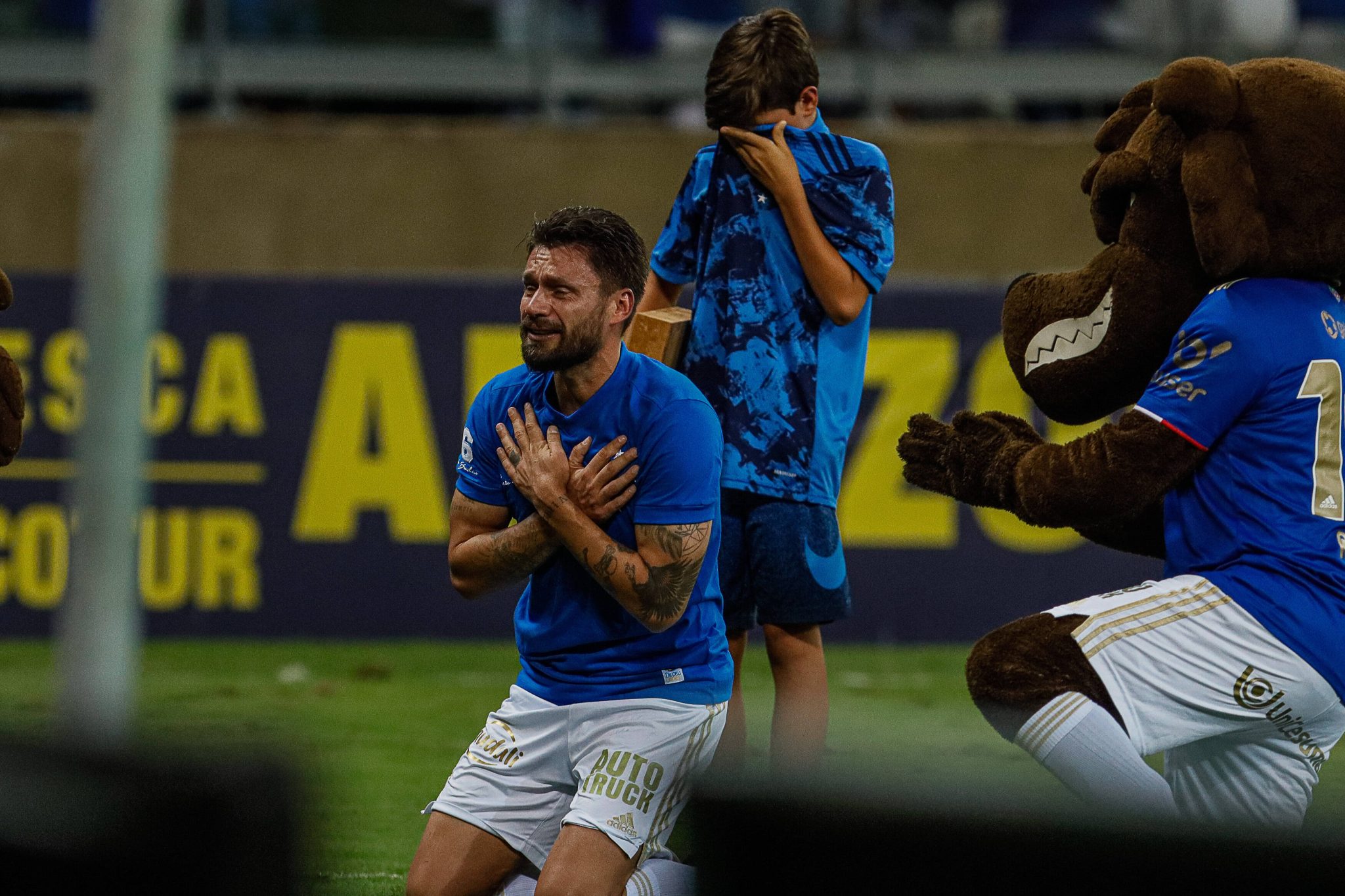 Rafael Sobis em sua &uacute;ltima partida como jogador