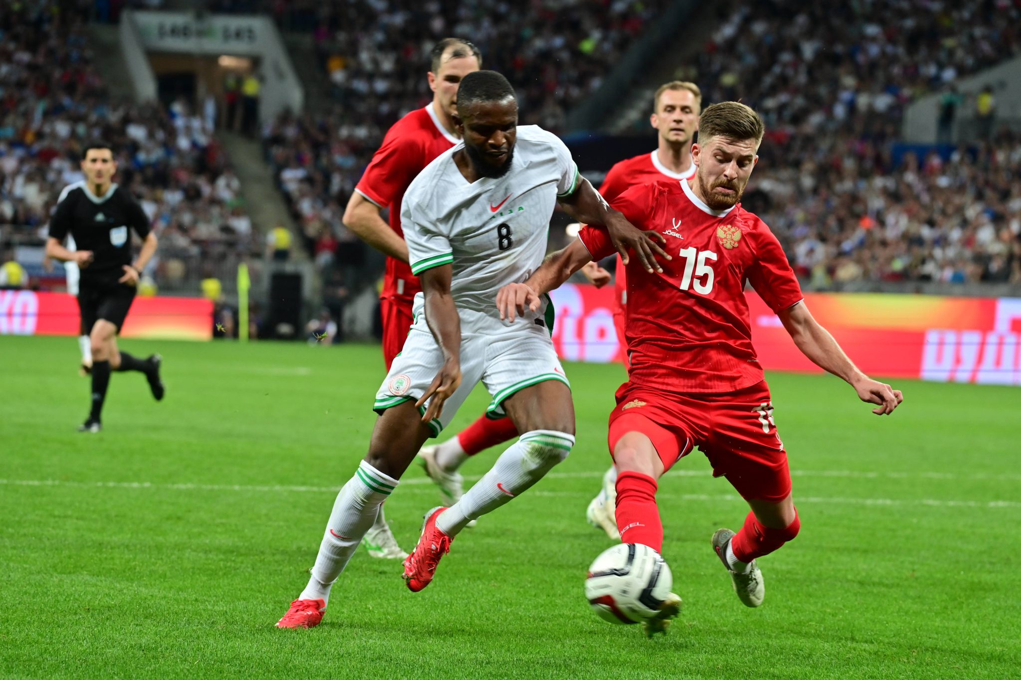 R&uacute;ssia e Nig&eacute;ria se enfrentaram em amistoso disputado em 2025