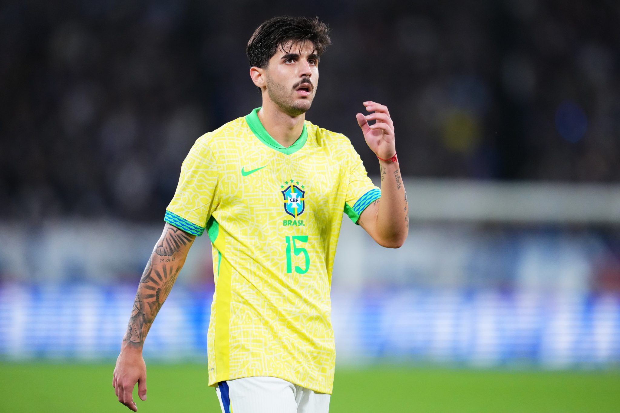 Beraldo em a&ccedil;&atilde;o pela sele&ccedil;&atilde;o brasileira 