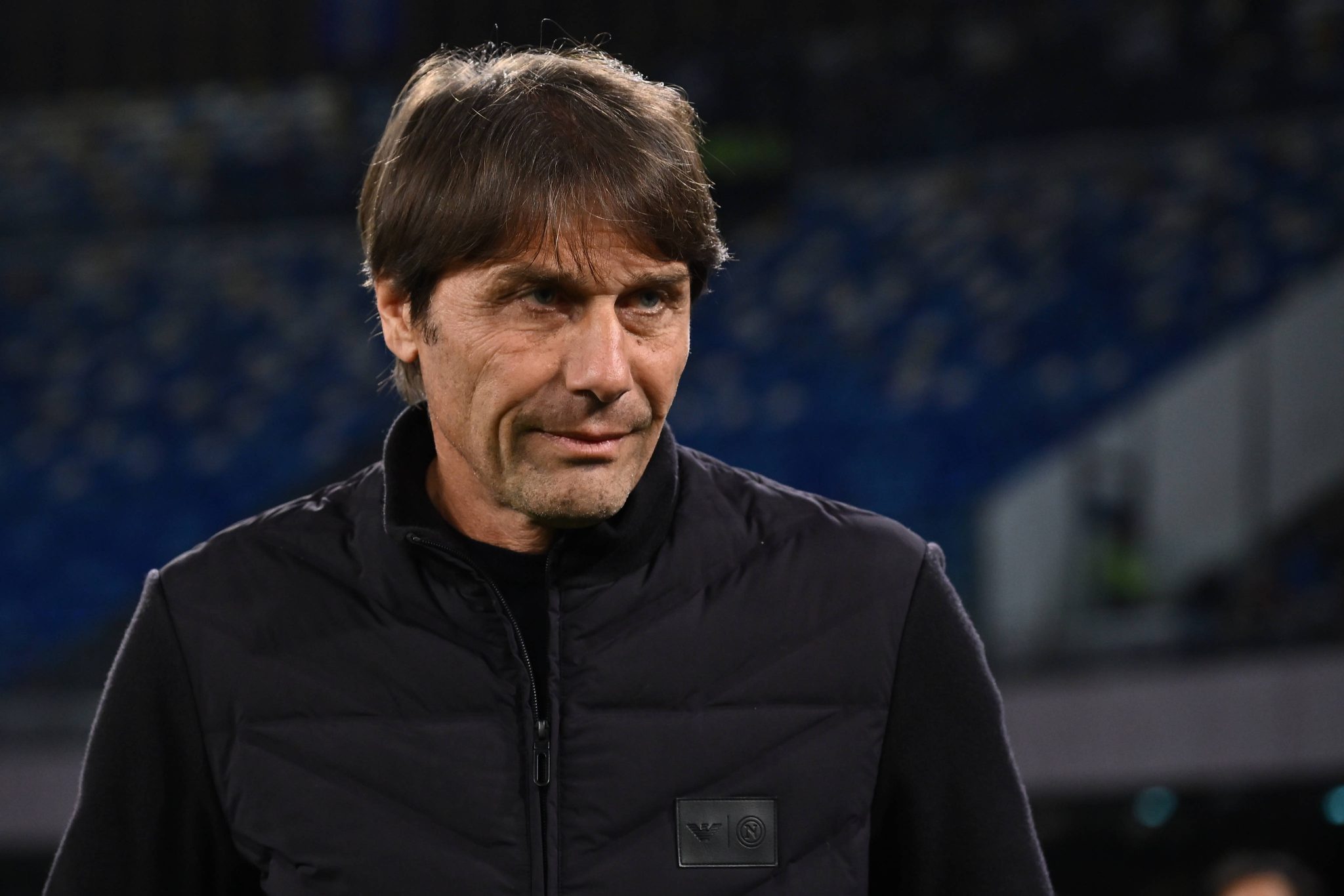 Antonio Conte, t&eacute;cnico do Napoli