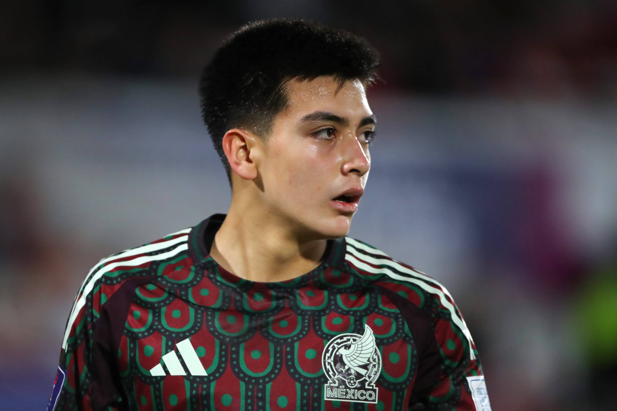 Gilberto Mora a servi&ccedil;o da sele&ccedil;&atilde;o mexicana no Mundial sub-20 (Foto: Imago)