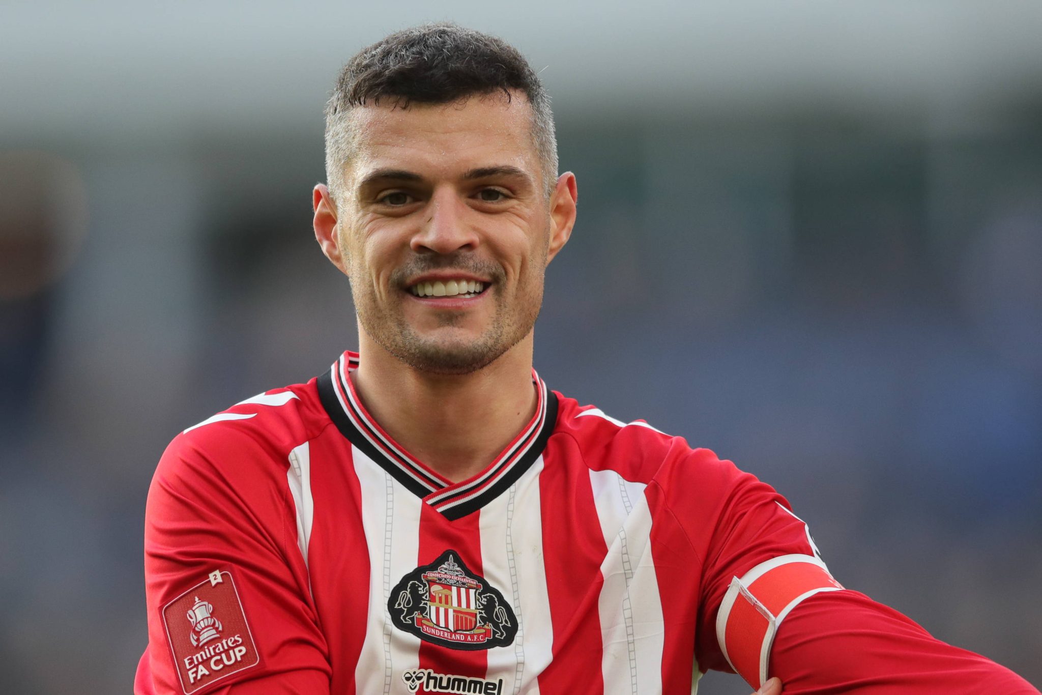 Granit Xhaka pelo Sunderland (Foto: Imago)