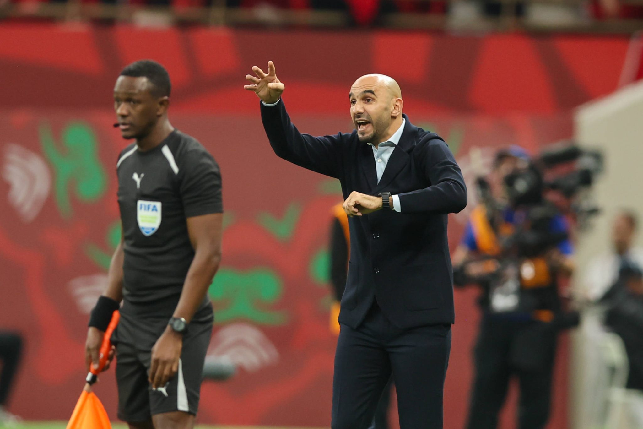 Walid Regragui, t&eacute;cnico de Marrocos (Foto: Imago)