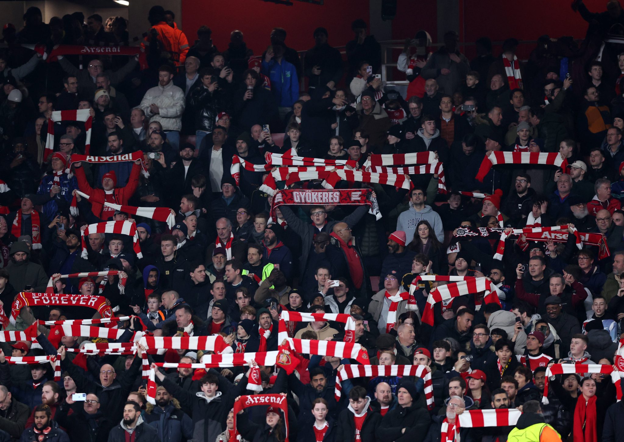 Torcida do Arsenal (Foto: Imago)