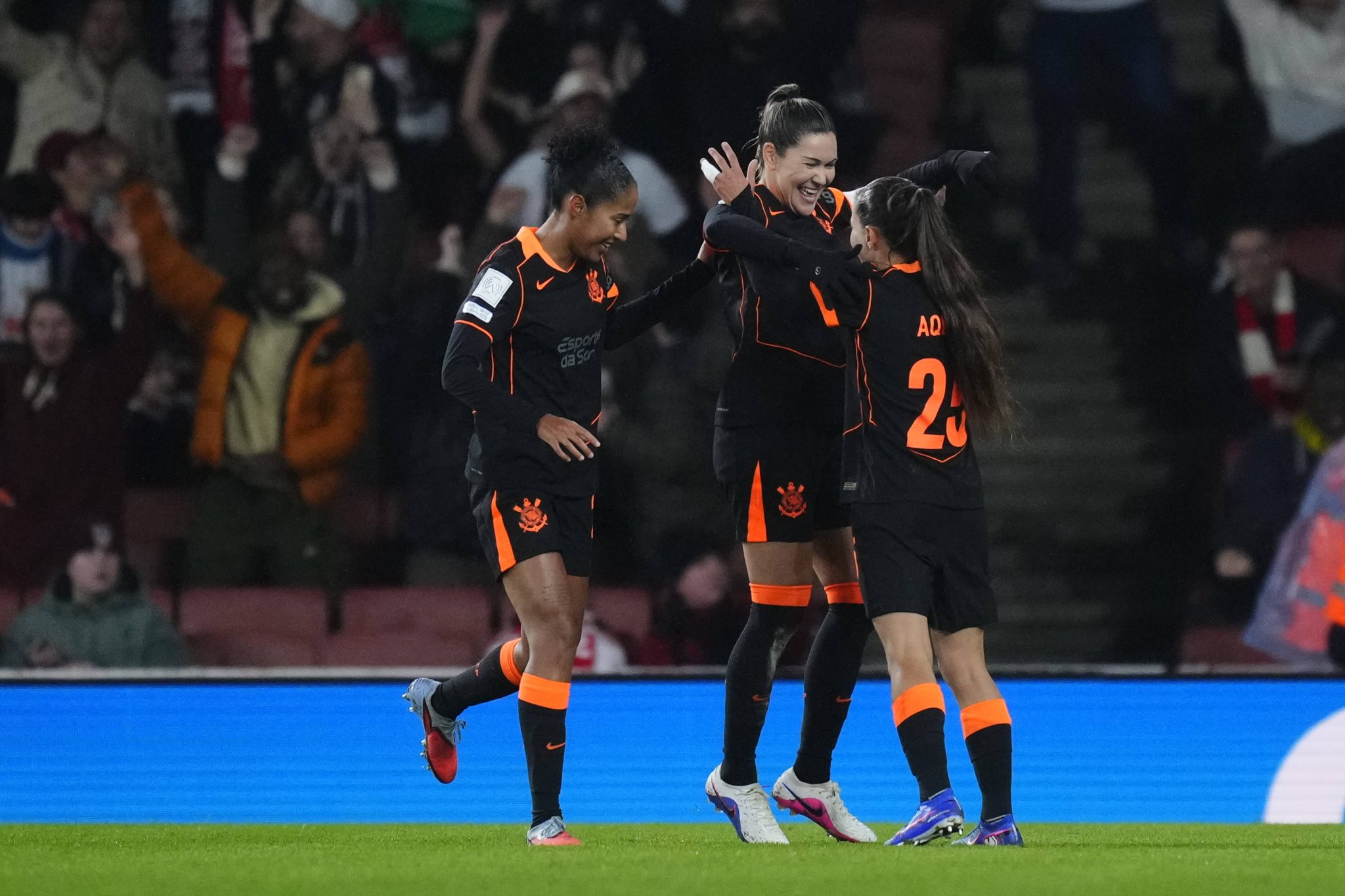 Corinthians durante final da Copa das Campe&atilde;s (Foto: Imago)