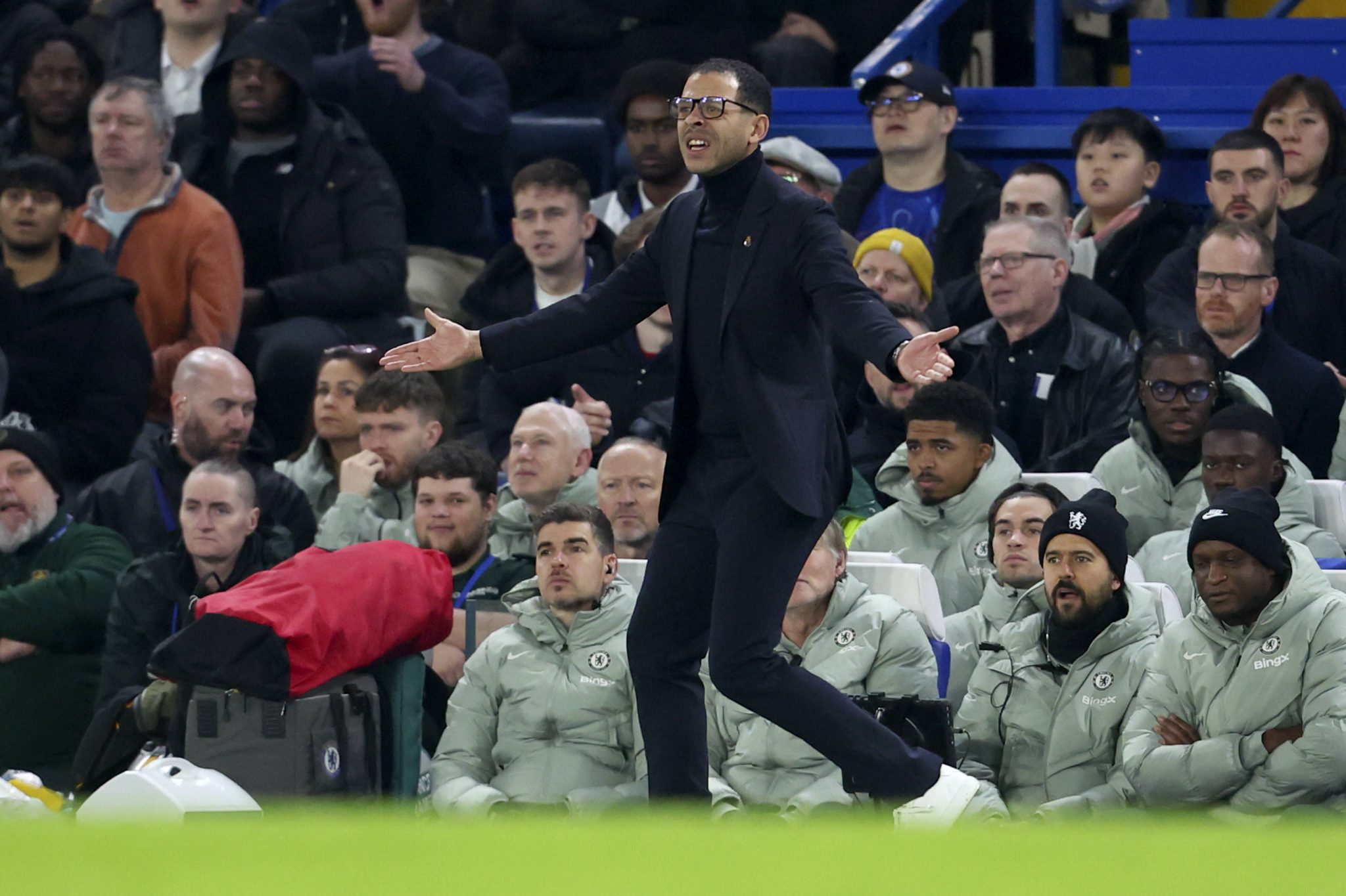 Liam Rosenior durante partida do Chelsea (Foto: Imago)