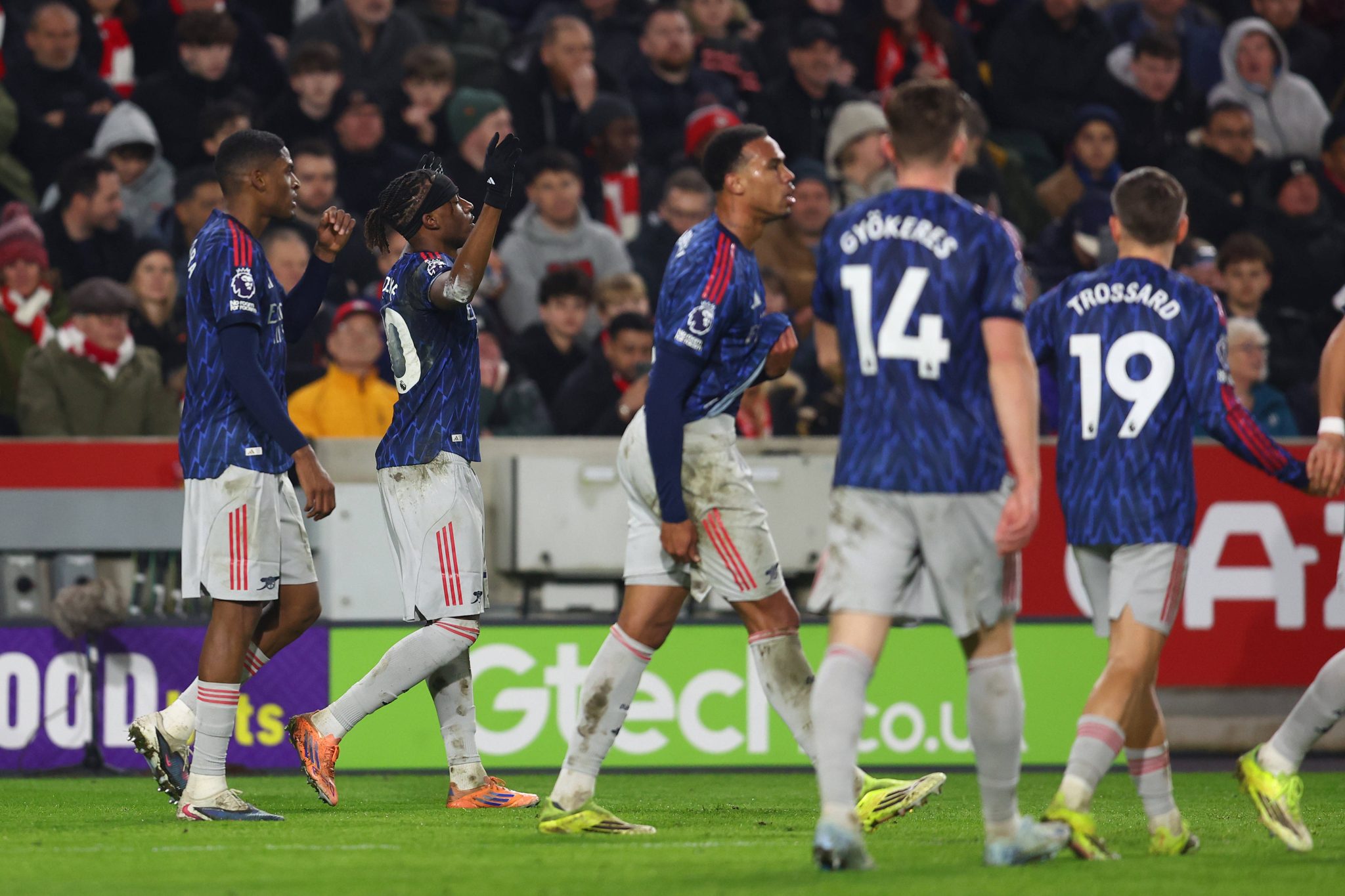 Arsenal empata com o Brentford fora de casa (Foto: Imago)