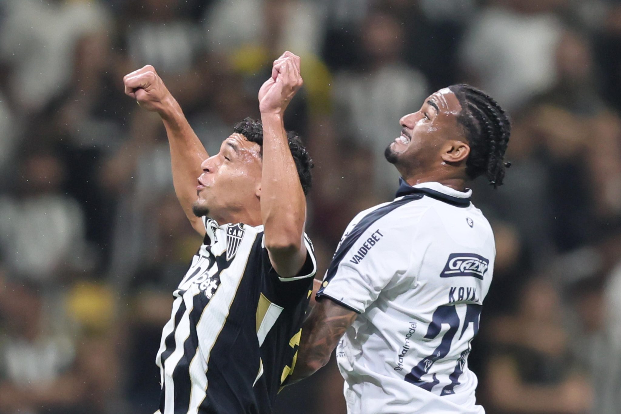 Kayky Almeida em partida entre Remo e Atl&eacute;tico Mineiro