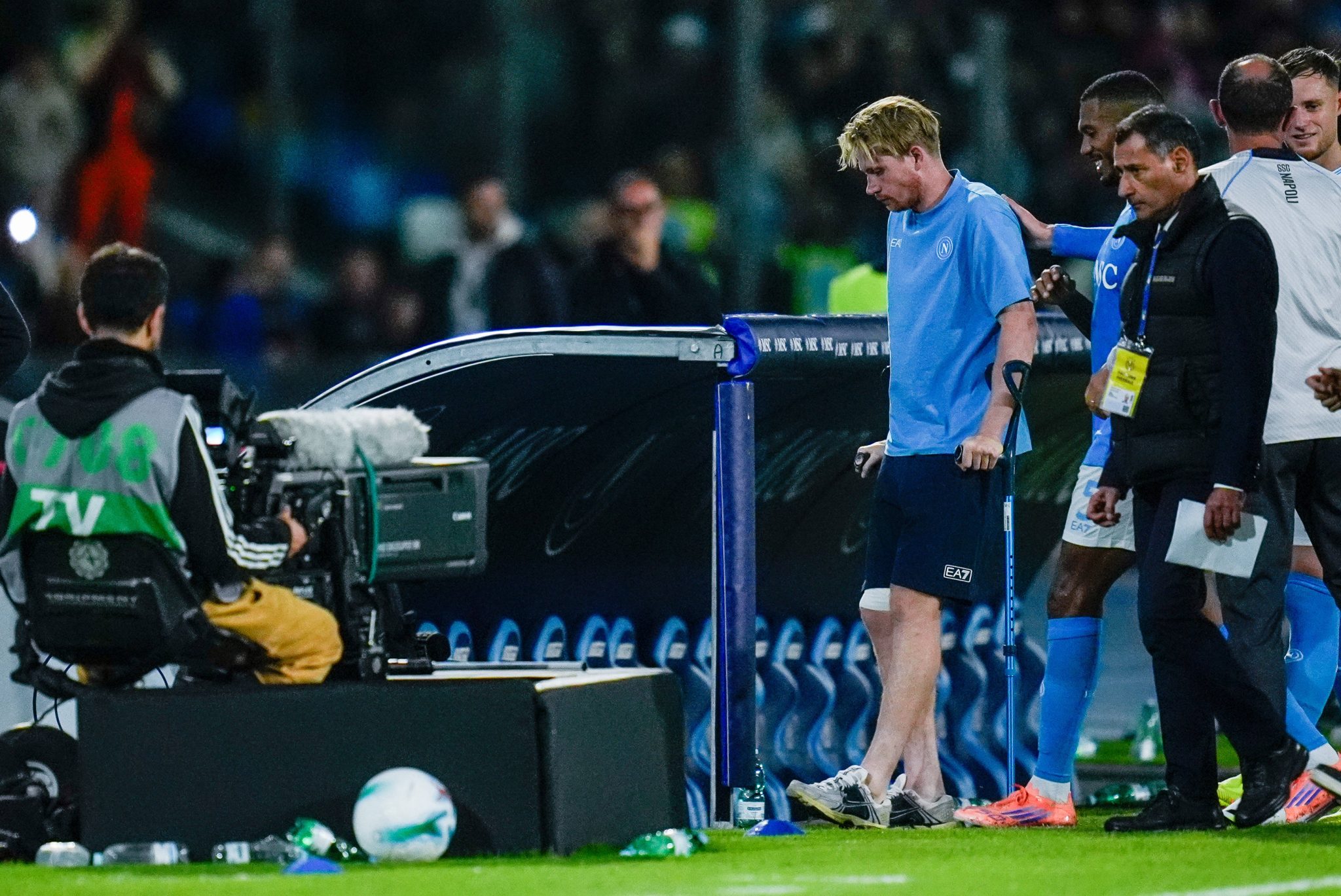 Kevin De Bruyne &eacute; um dos lesionados do Napoli (Foto: Imago)