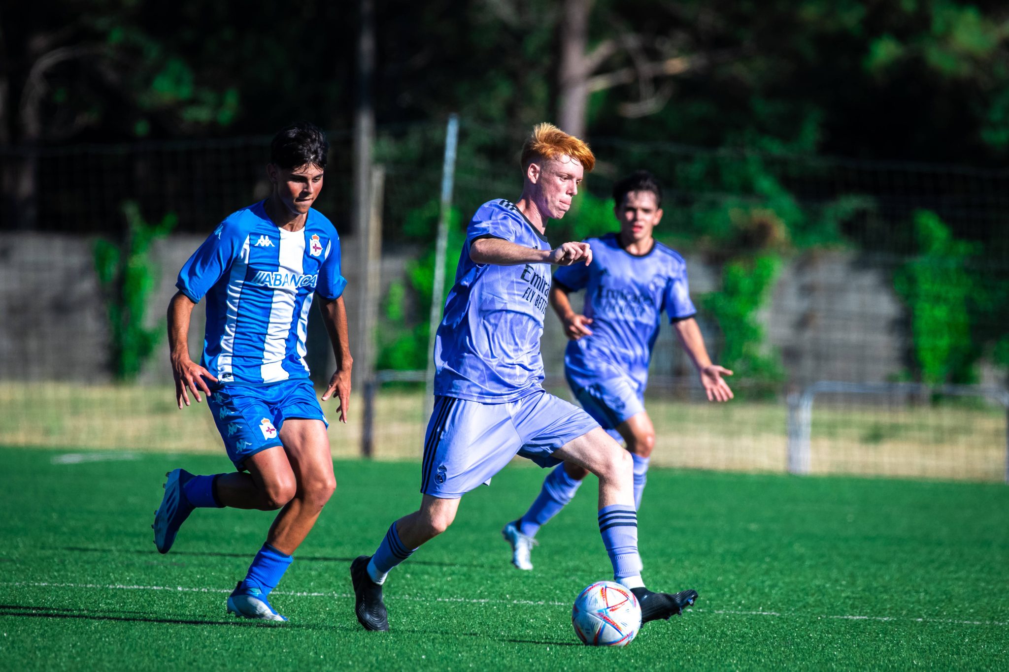 Marc Cucal&oacute;n durante amistoso entre Real Madrid x Deportivo La Coru&ntilde;a (Foto: Imago)