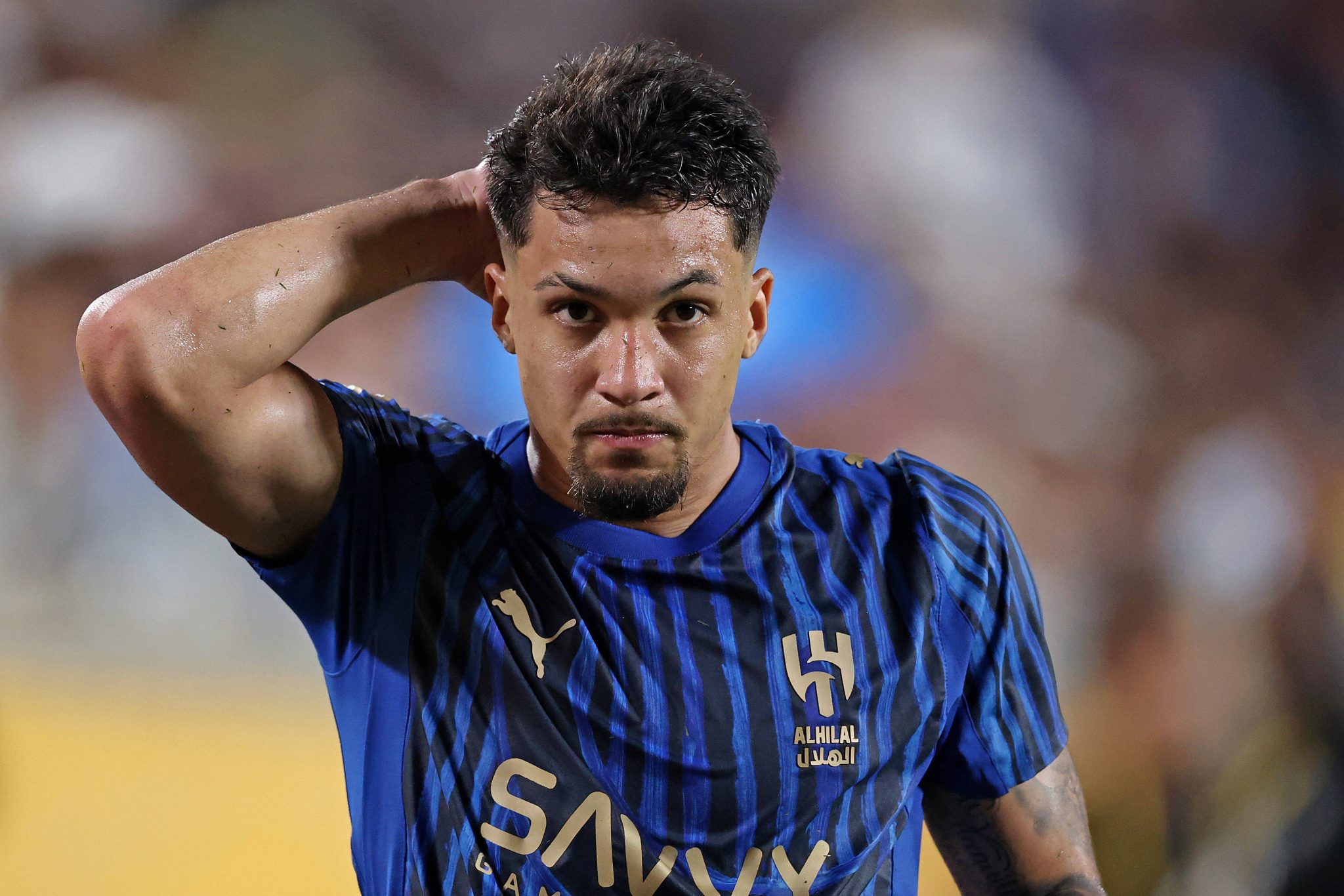 Marcos Leonardo, atacante do Al-Hilal 