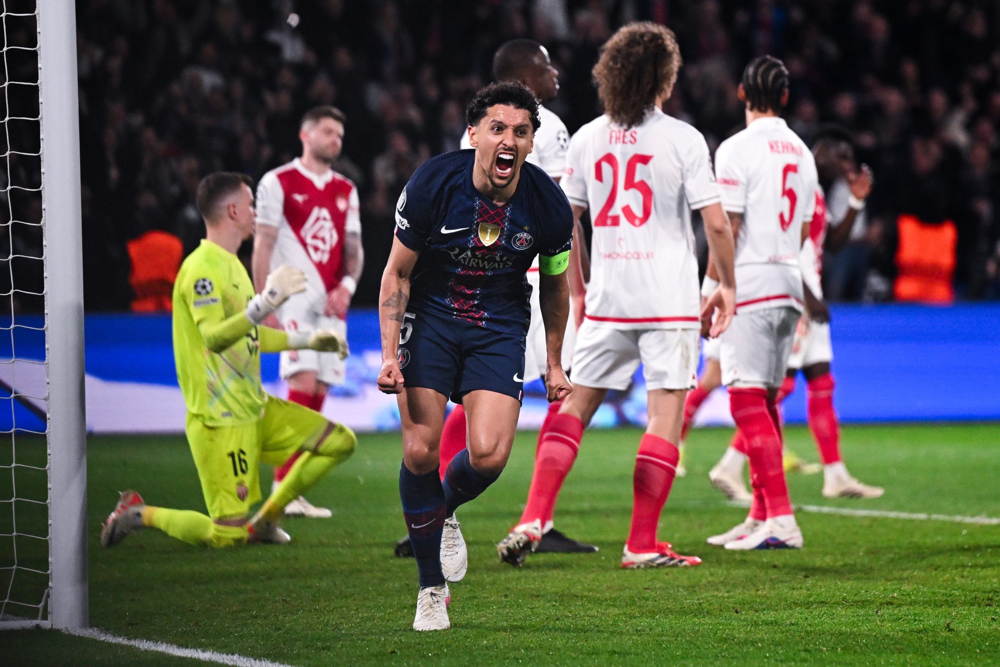 PSG repete roteiro de terror, mas conta com Marquinhos para eliminar o Monaco