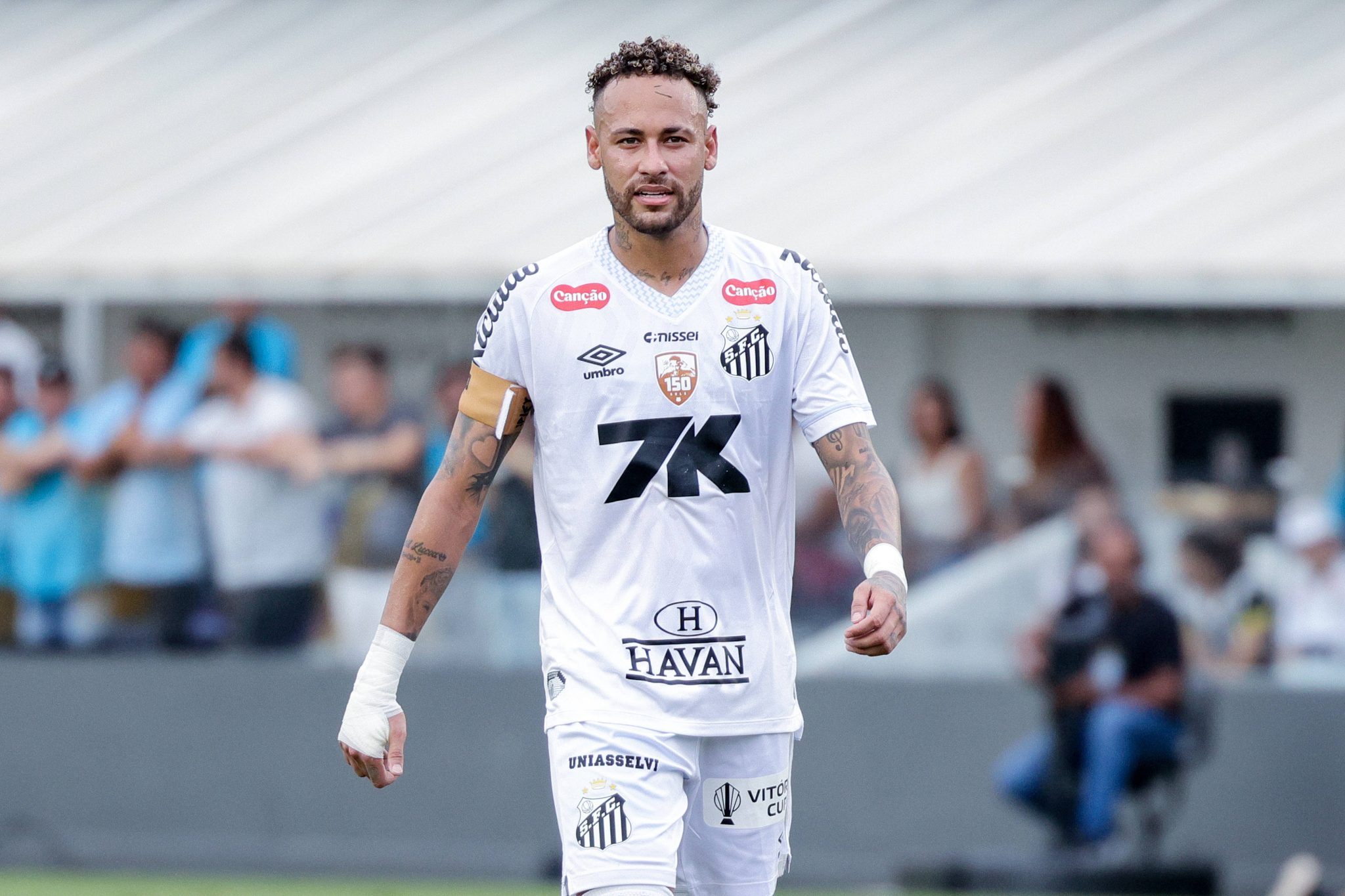 Neymar pelo Santos. Foto: Imago