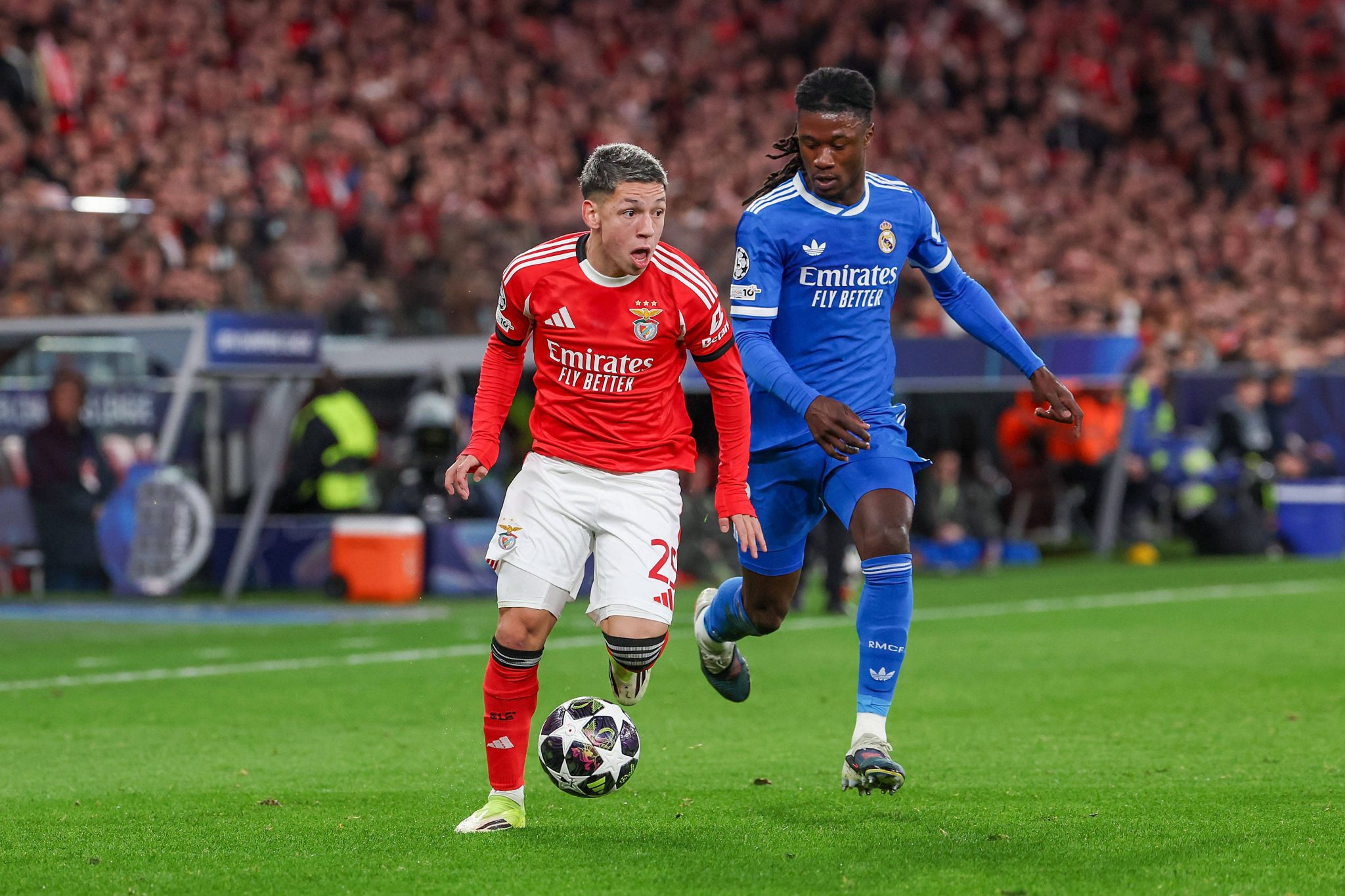Prestianni teria ofendido Vinicius Junior em jogo da Champions League (Foto: Imago)