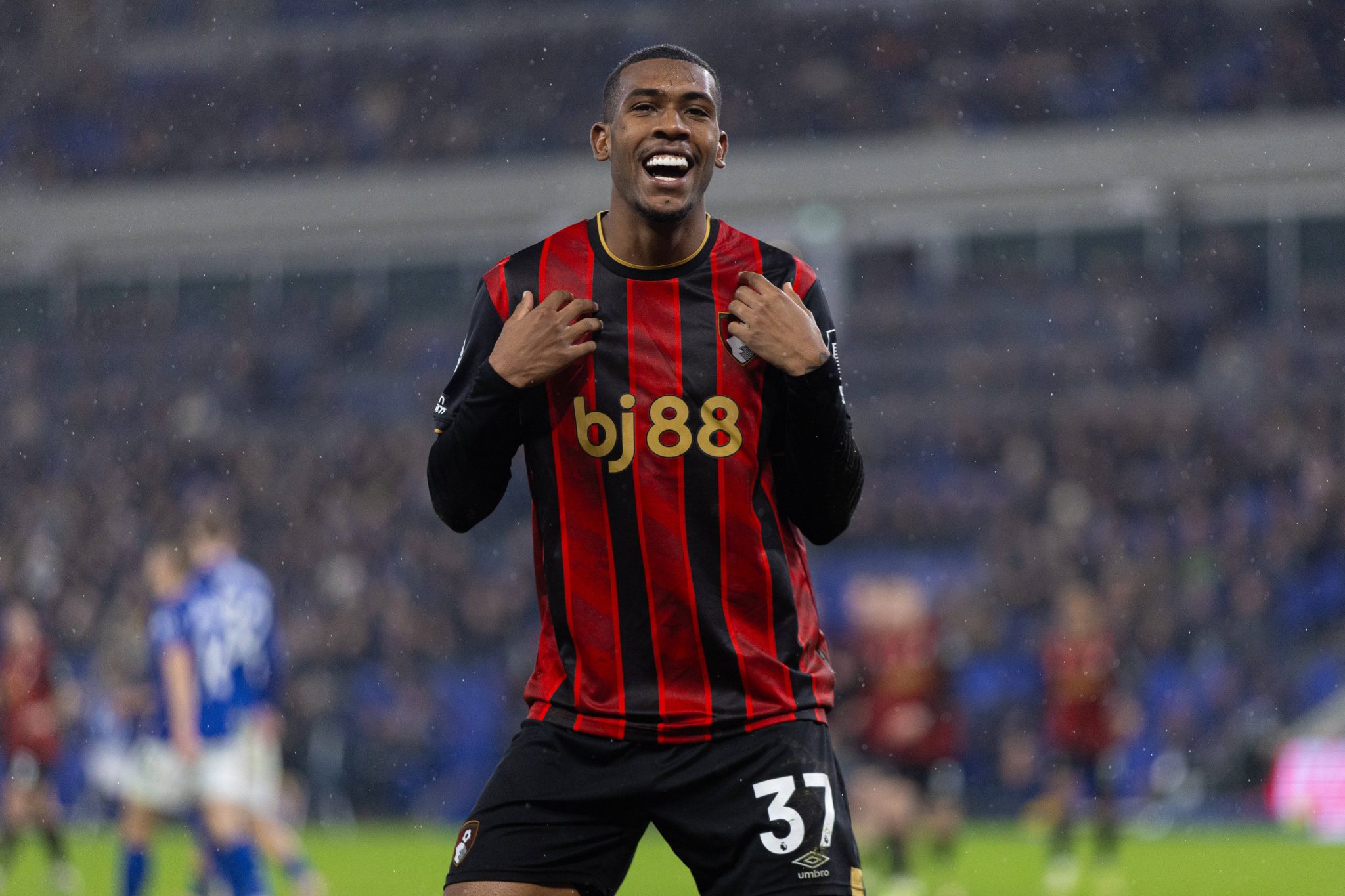 Rayan ap&oacute;s gol marcado pelo Bournemouth