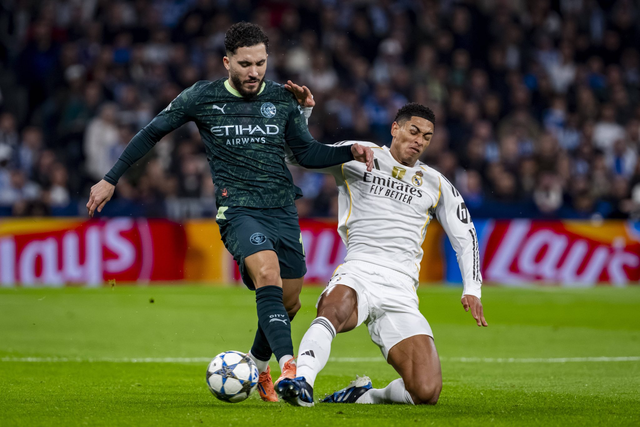 Manchester City x Real Madrid j&aacute; se enfrentaram na primeira fase desta Liga dos Campe&otilde;es (Foto: Imago)