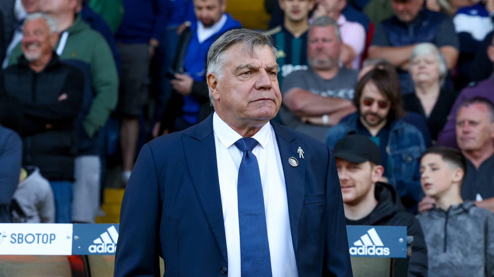 Sam Allardyce, t&eacute;cnico com passagens por clubes como West Ham, Sunderland e Everton (Foto: Imago)
