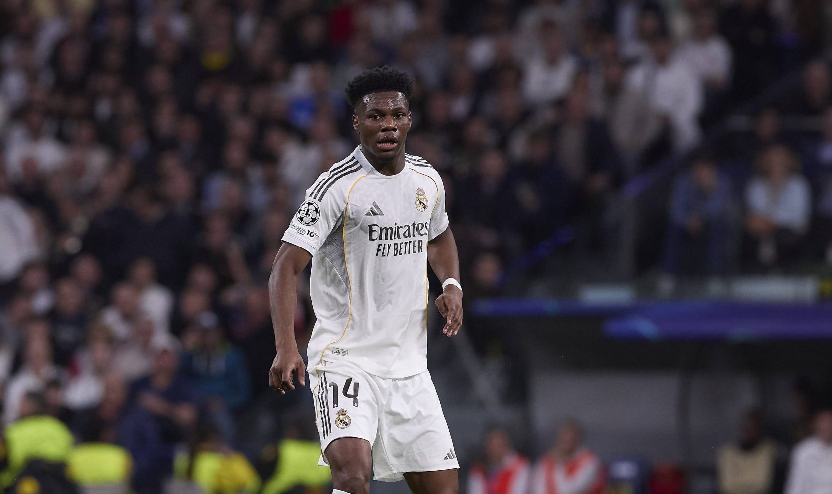 &lsquo;N&iacute;vel espetacular&rsquo;: Ajuste de Aberloa faz Tchouam&eacute;ni crescer e justificar aposta do Real Madrid