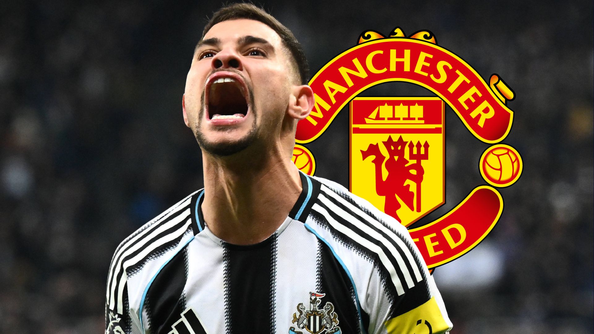 Manchester United: T&eacute;cnico do Newcastle responde rumor sobre sa&iacute;da de Bruno Guimar&atilde;es