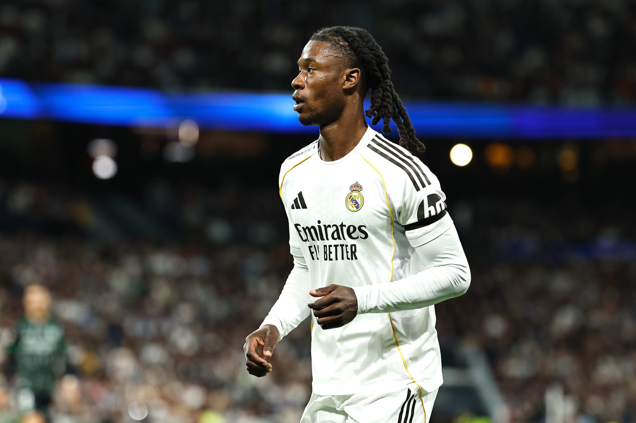Eduardo Camavinga em jogo do Real Madrid