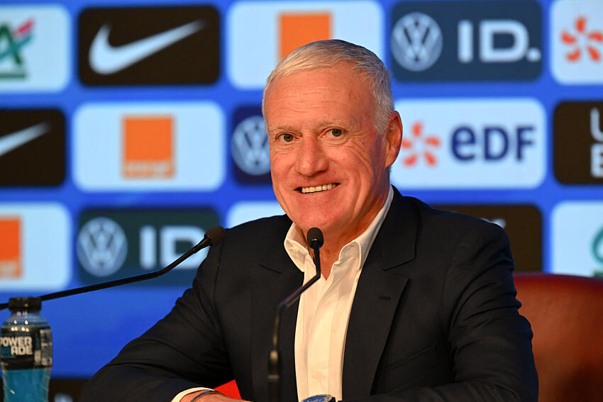 Didier Deschamps, t&eacute;cnico da sele&ccedil;&atilde;o francesa