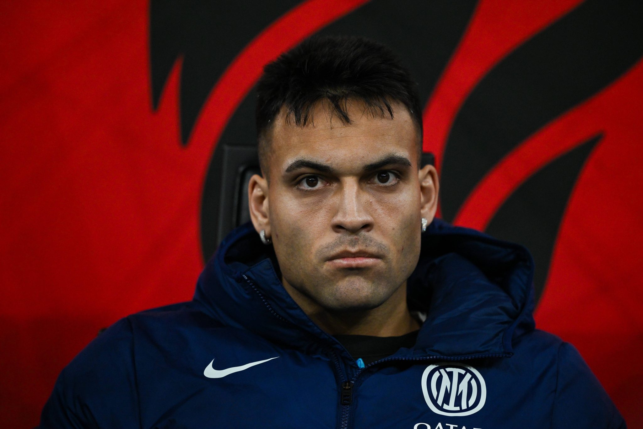 Lautaro Mart&iacute;nez em jogo da Internazionale