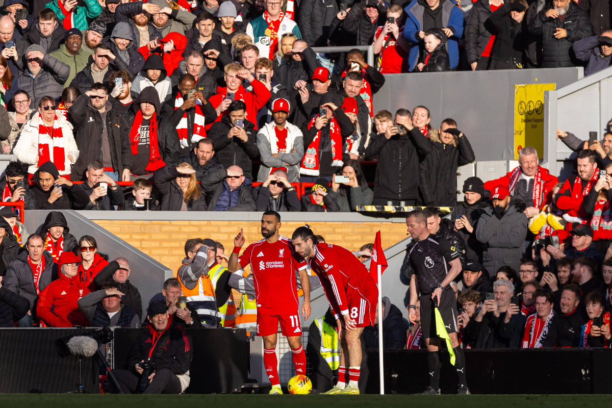 Mohamed Sala Dominik Szoboszlai Liverpool